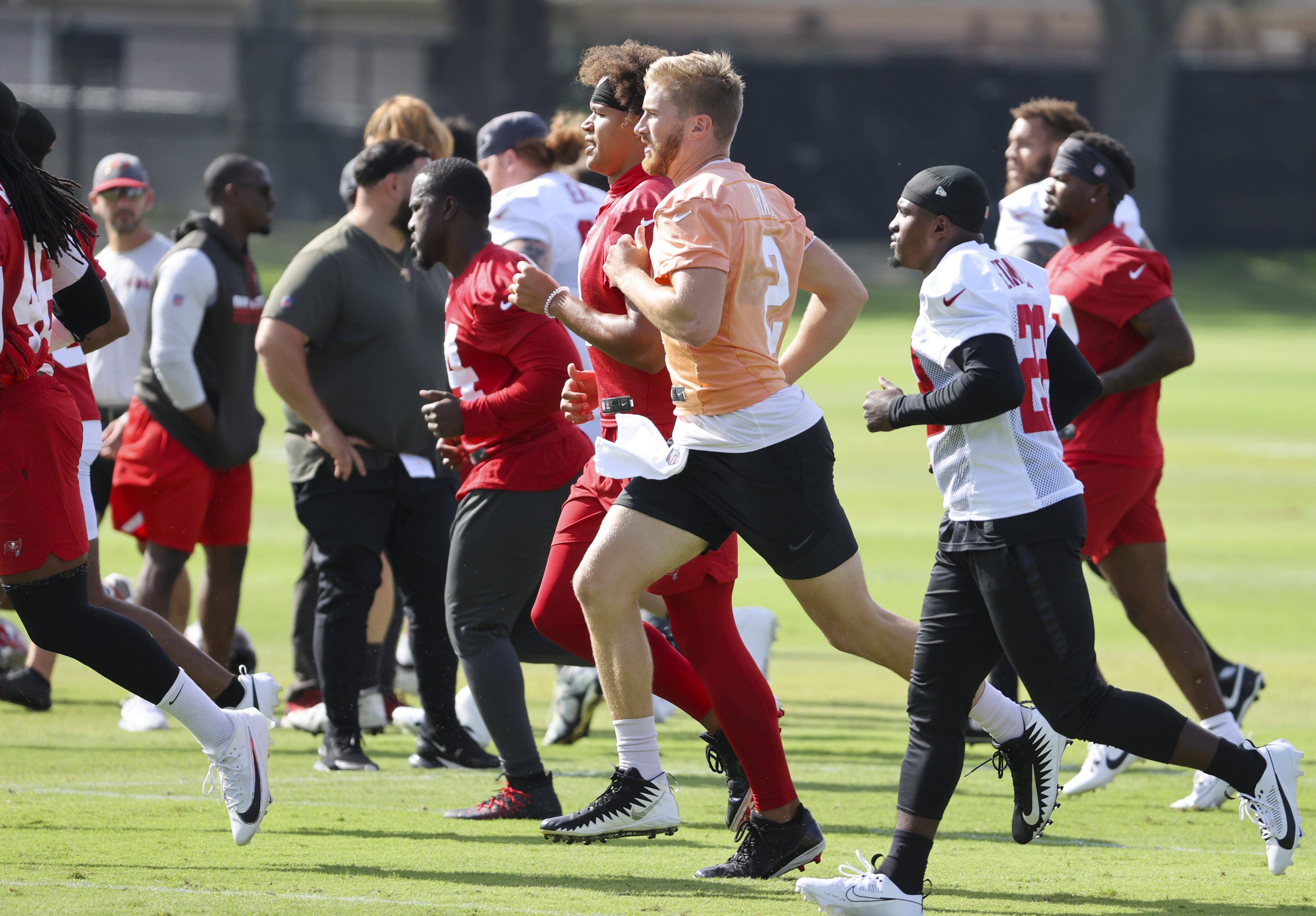 Buccaneers invite select groups of fans to training camp in July