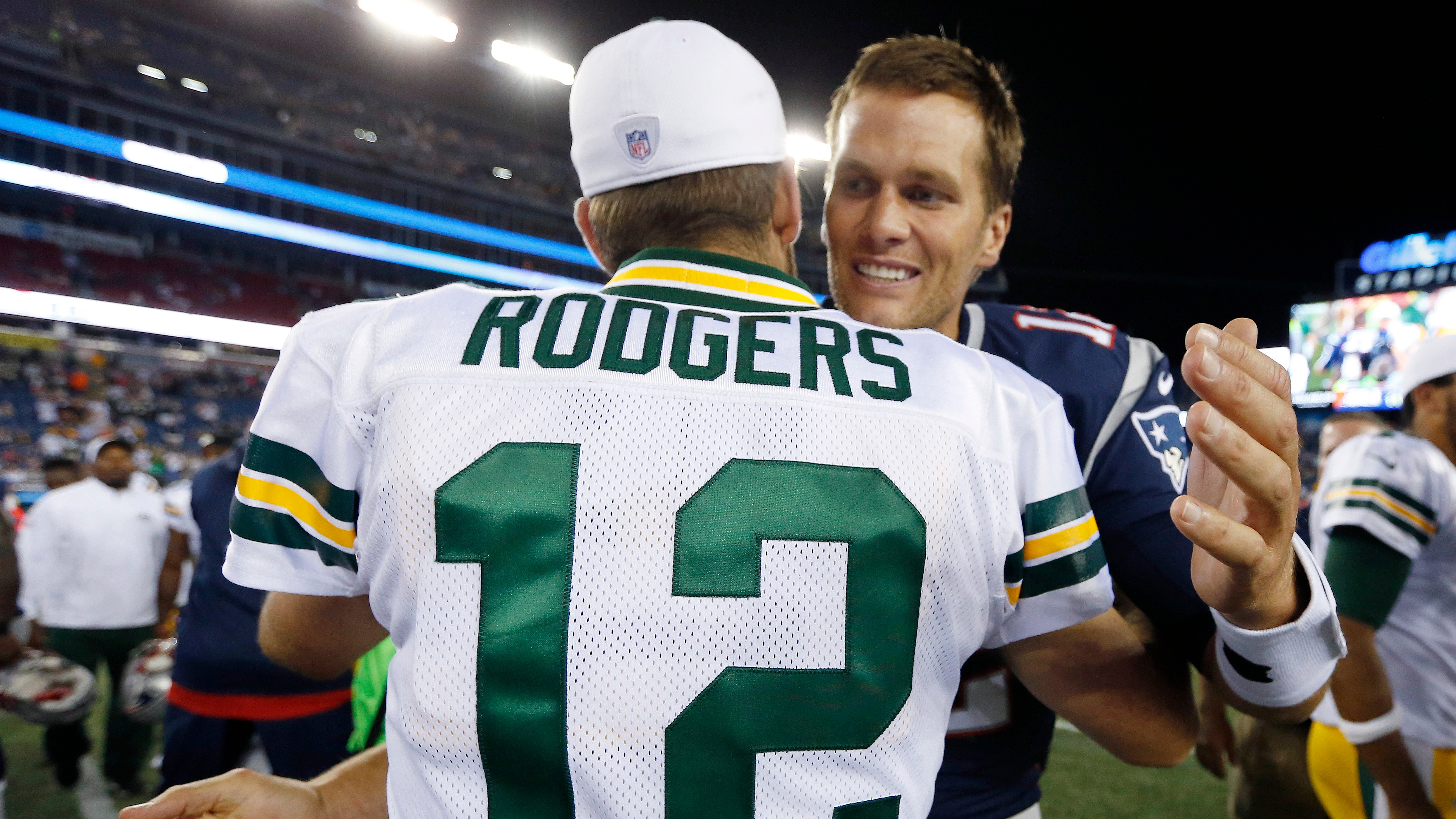 Tampa Bay Buccaneers are unsure Tom Brady will face Aaron Rodgers