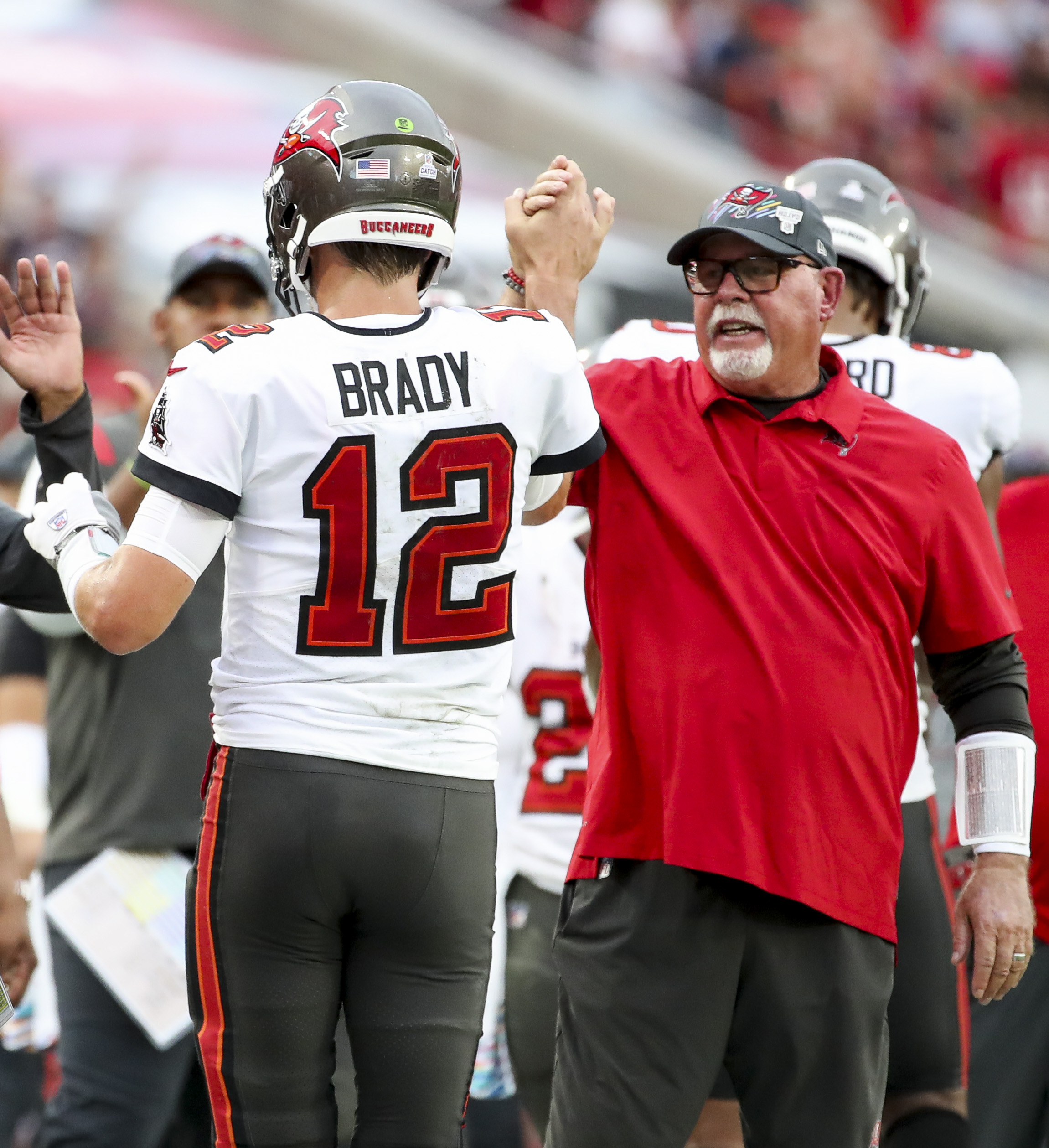 Bruce Arians is confident Bucs will win division, then chase