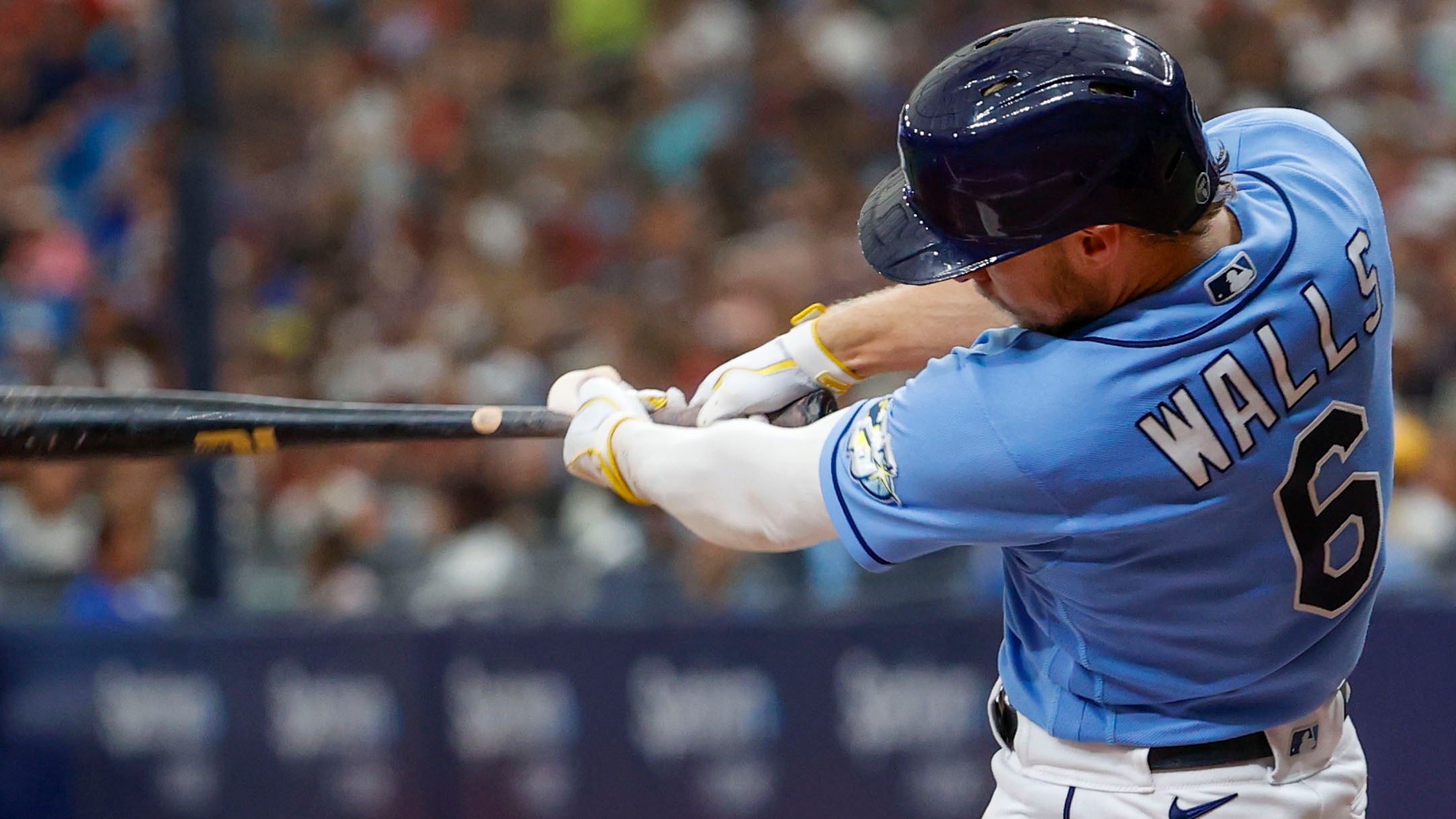 Taylor Walls' big night fuels Rays to 10-0 rout of Reds