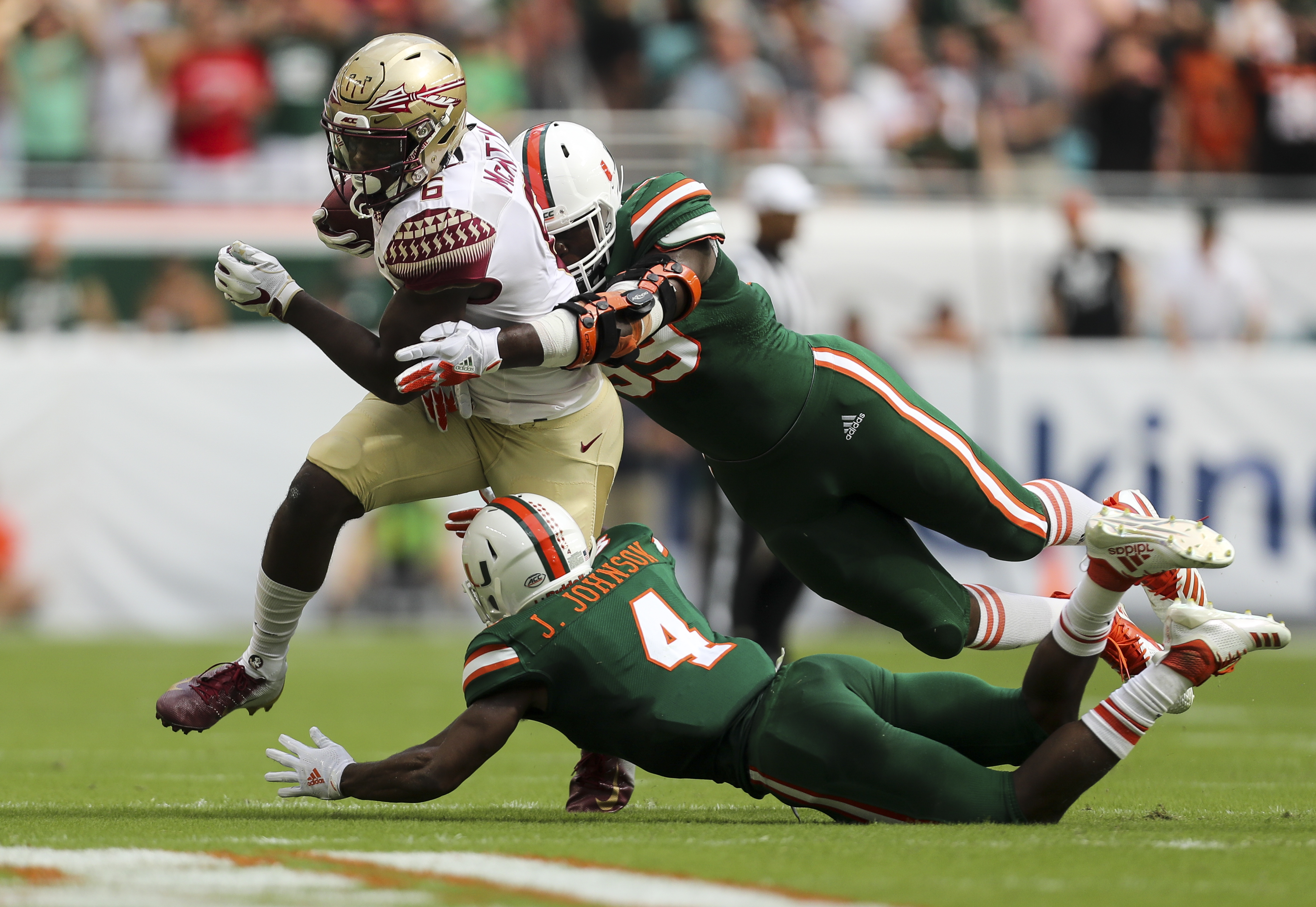 Who is Mel Kiper Jr's pick as the first Miami Hurricane to be