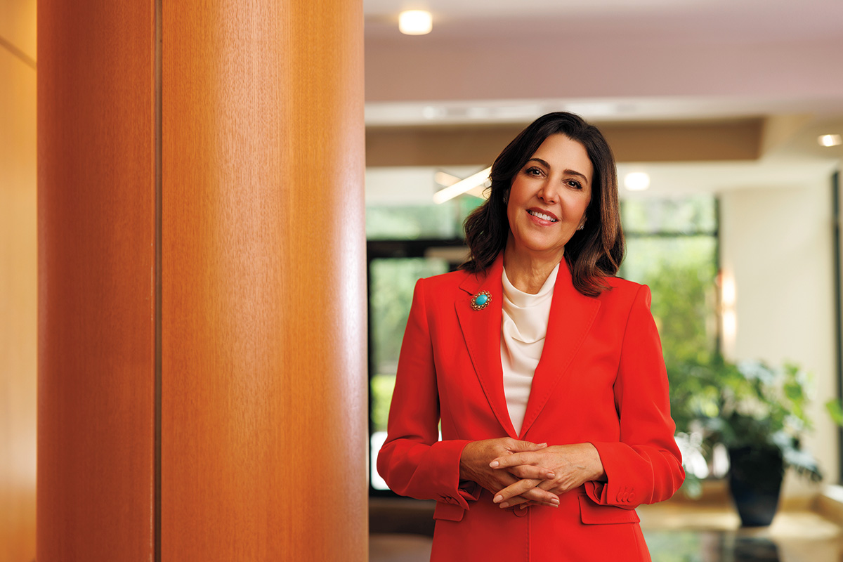 Julie Schmelzle brings a big heart to her role as president of Bank of America Southwest Florida.