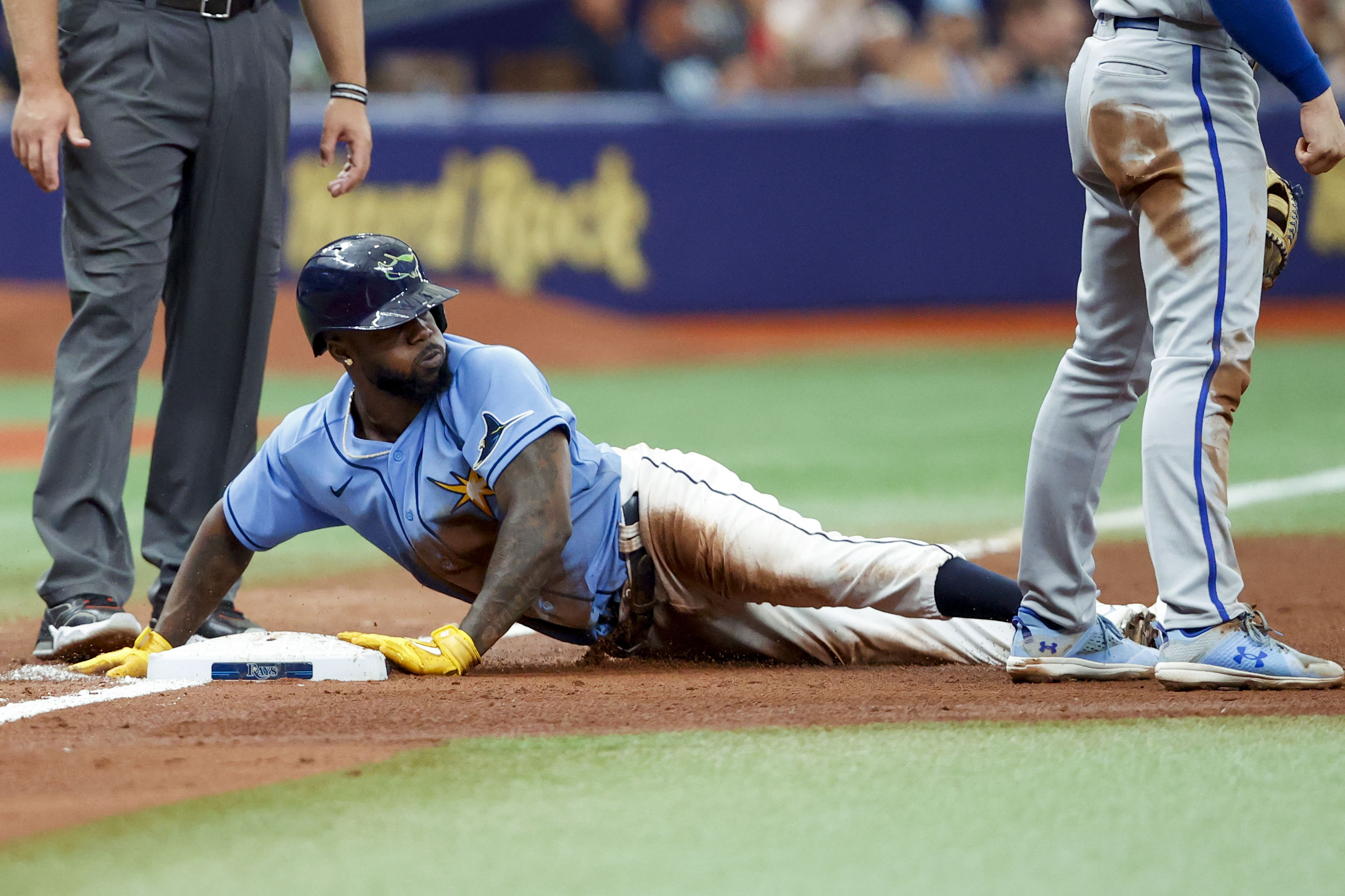 Harold Ramírez smashed his first Rays HR 