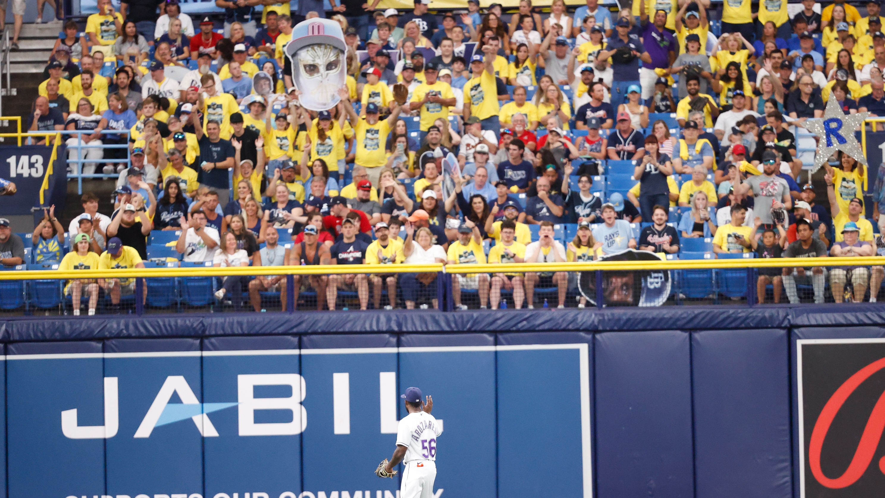 Tropicana Field to increase capacity to 20,000 fans Tuesday