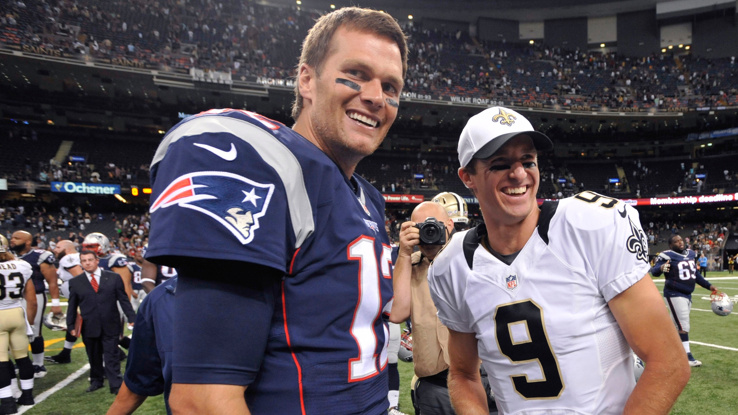 Tom Brady and Drew Brees lead list of top selling football jerseys among  women