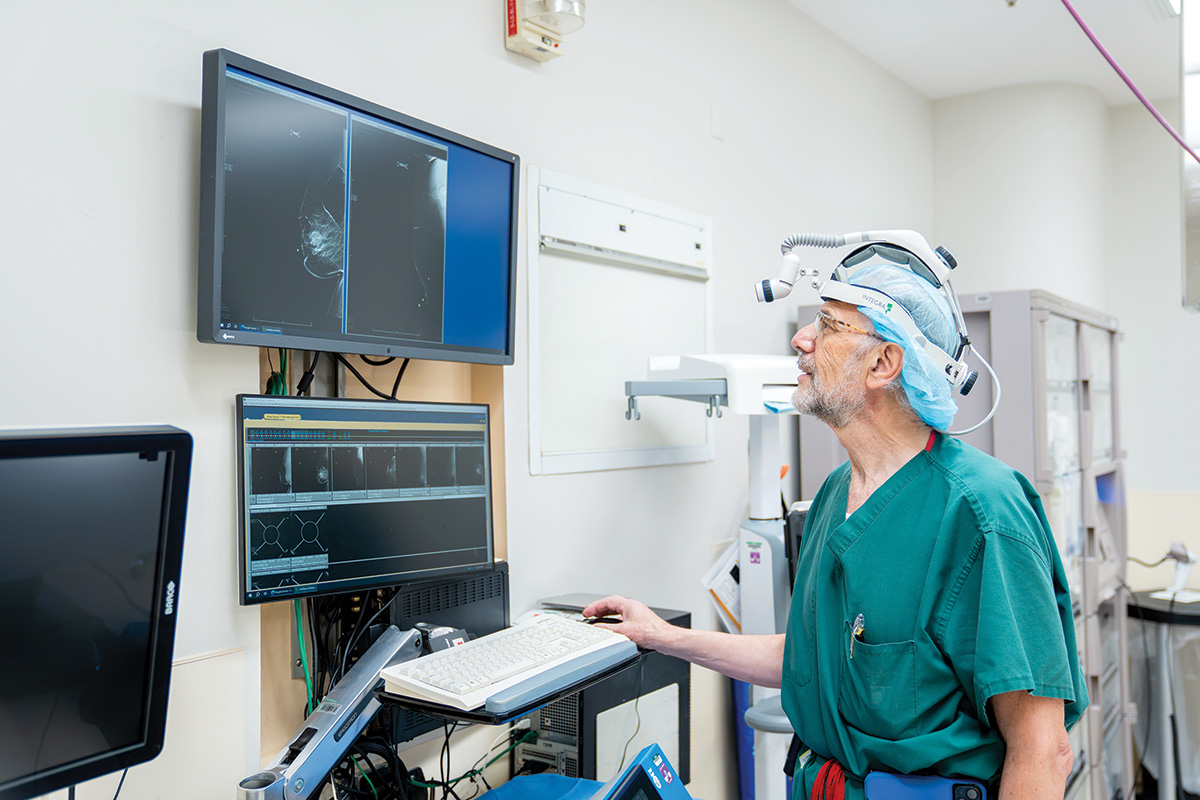 A University of Miami breast cancer surgeon says his procedure spares patients from a common debilitating side effect.