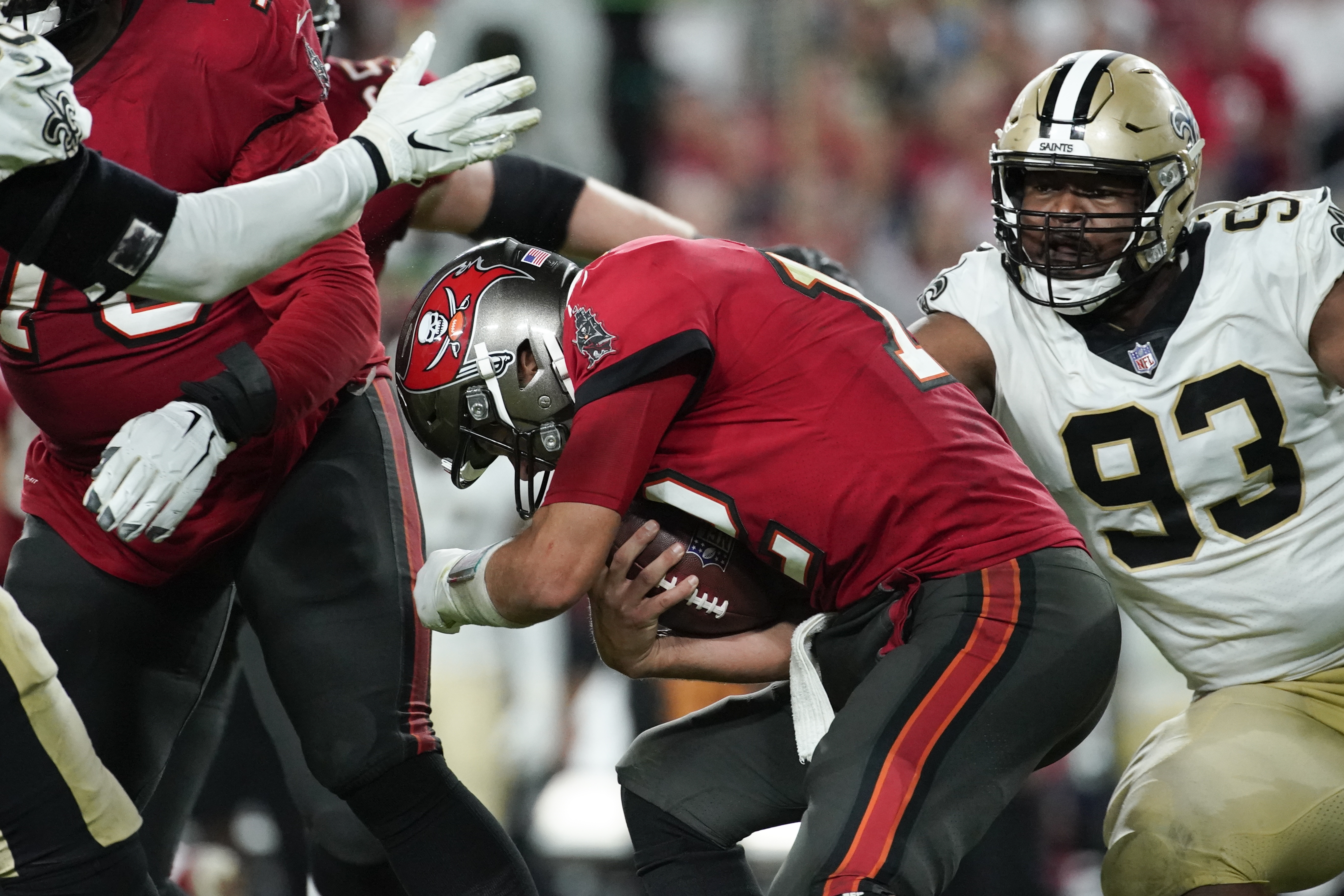 Saints not given hope to stay competitive against the Buccaneers