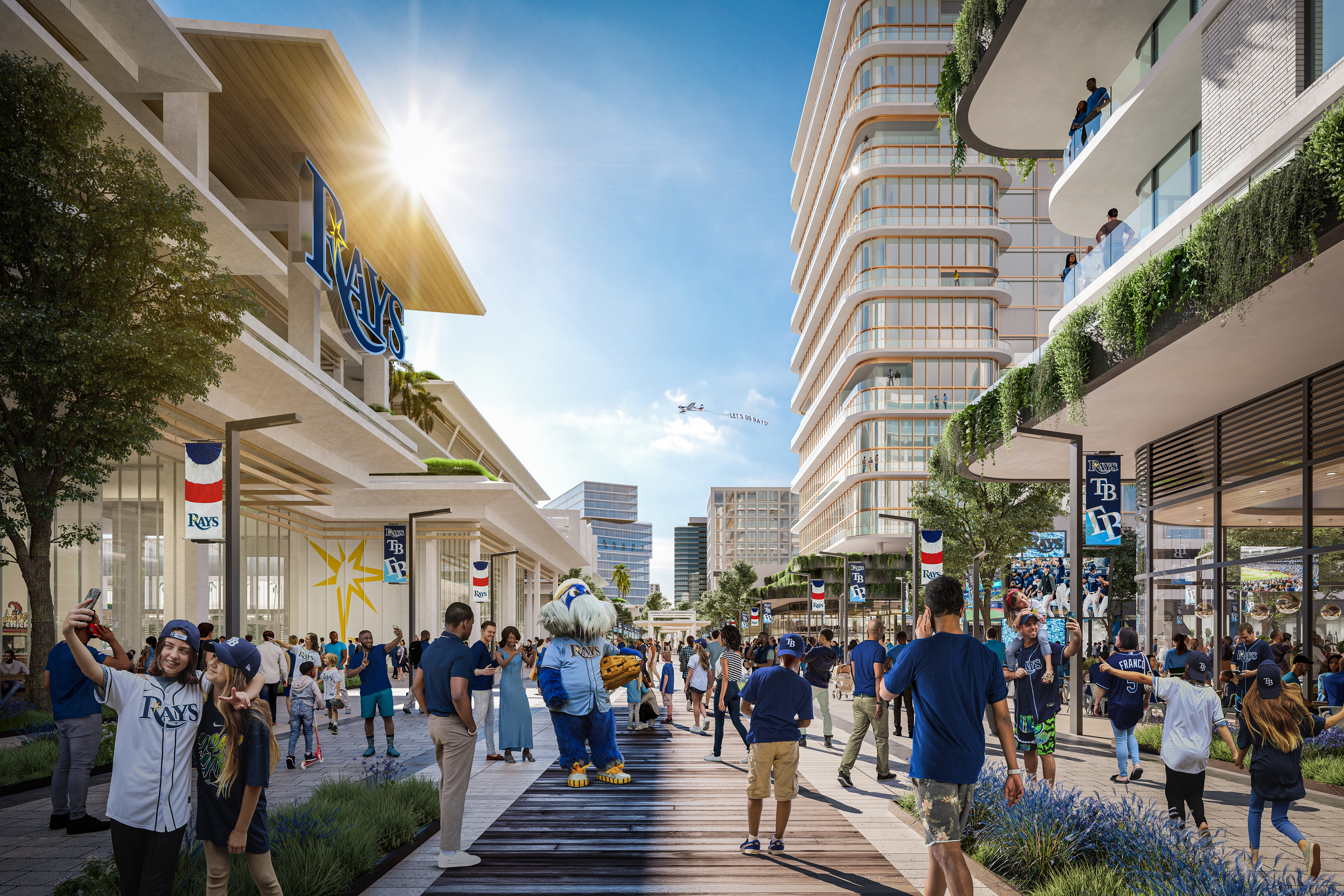 Tampa Bay Rays stadium design images released - DRaysBay