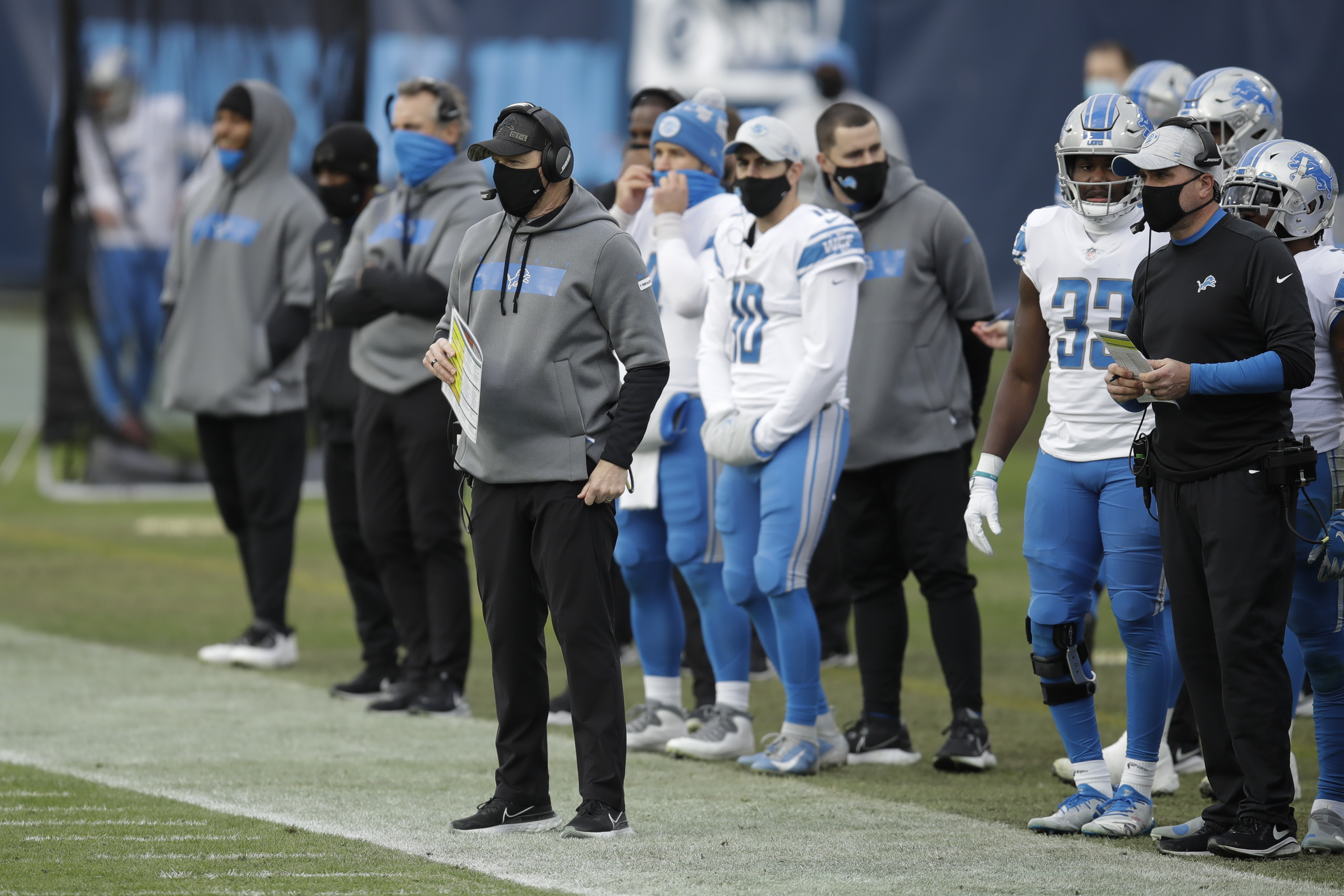 detroit lions trainers