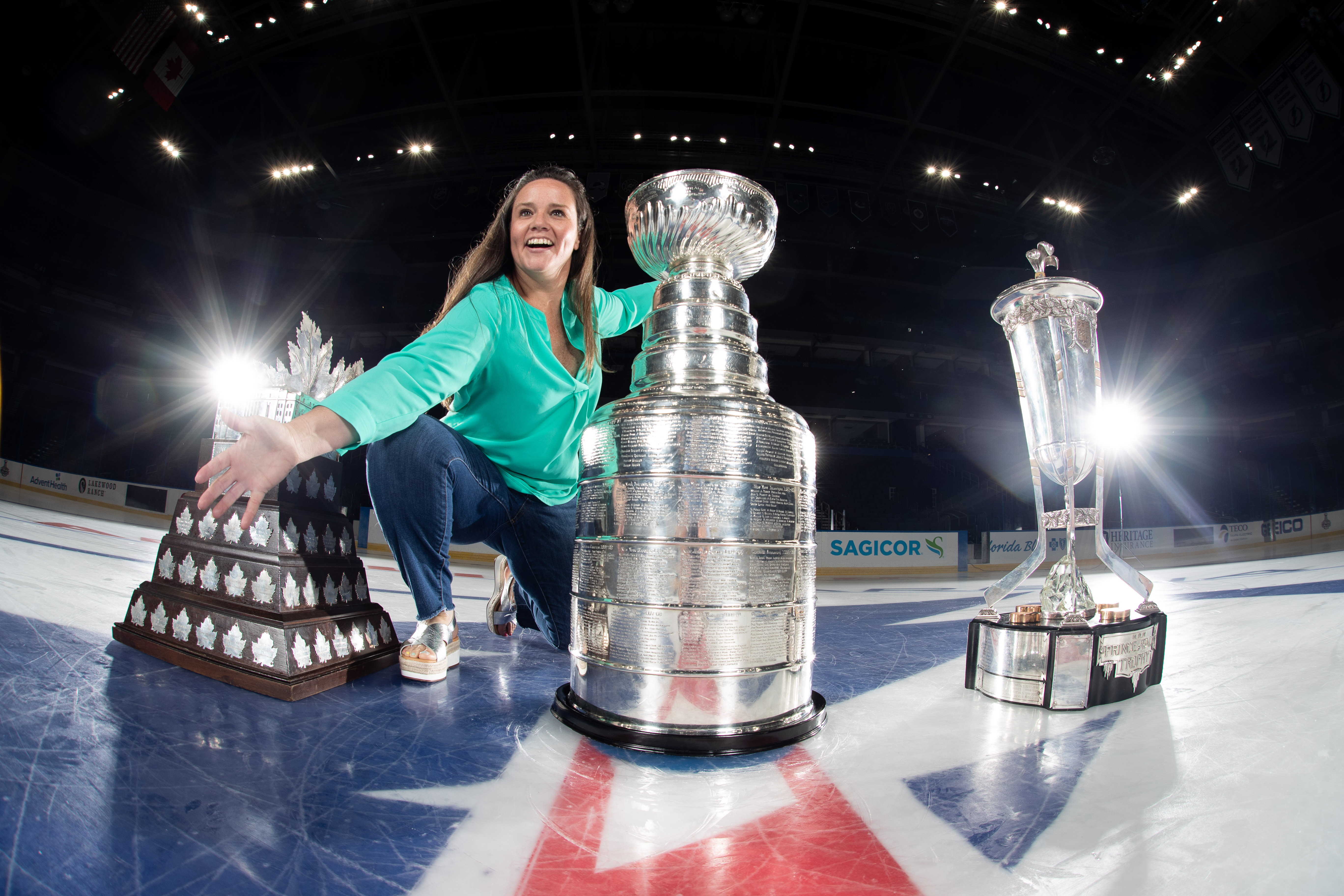 Lightning's Liz Koharski is 17th woman to have her name on Stanley Cup