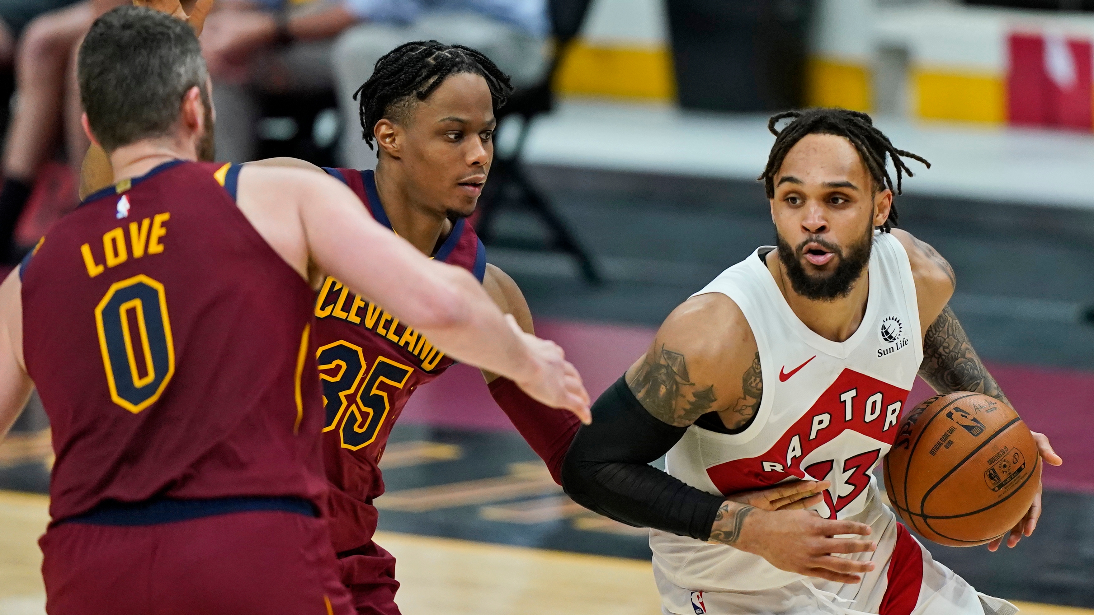 Rookie Isaac Okoro comes through for shorthanded Cavs