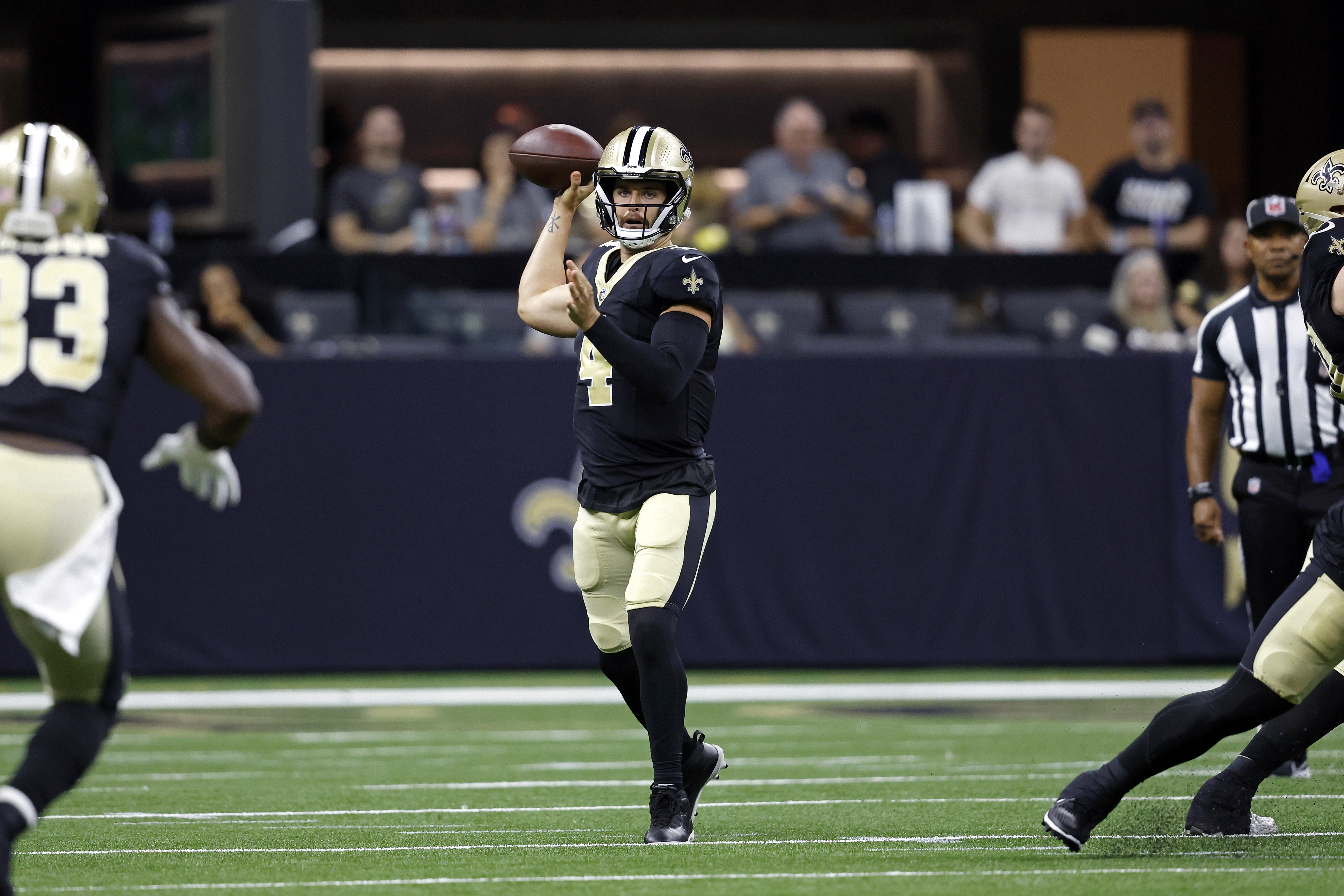 NFL Week 4: Saints DT Bryan Bresee stuffs Baker Mayfield on the sack