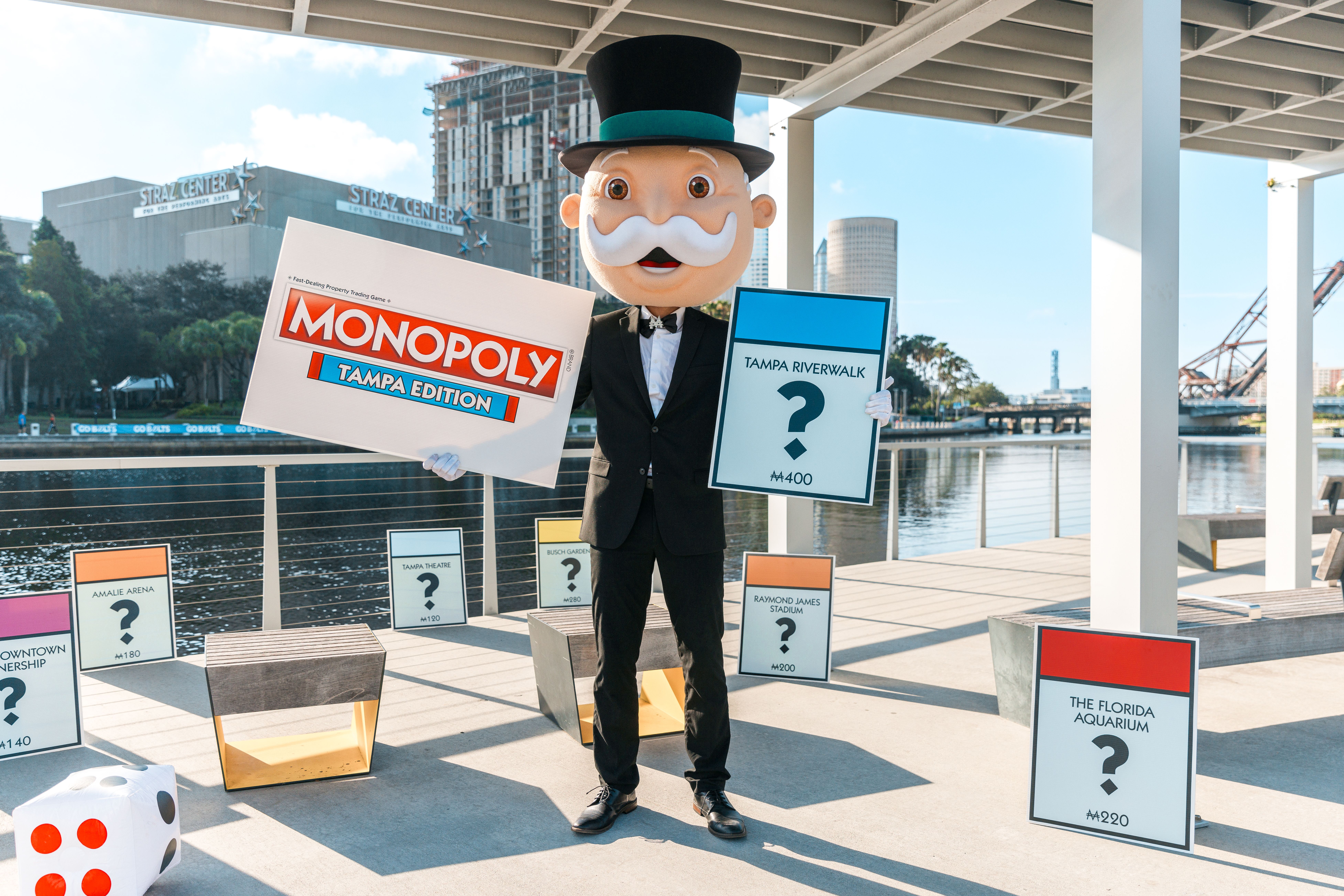 A Tampa Monopoly is a go. What spots will make the board?