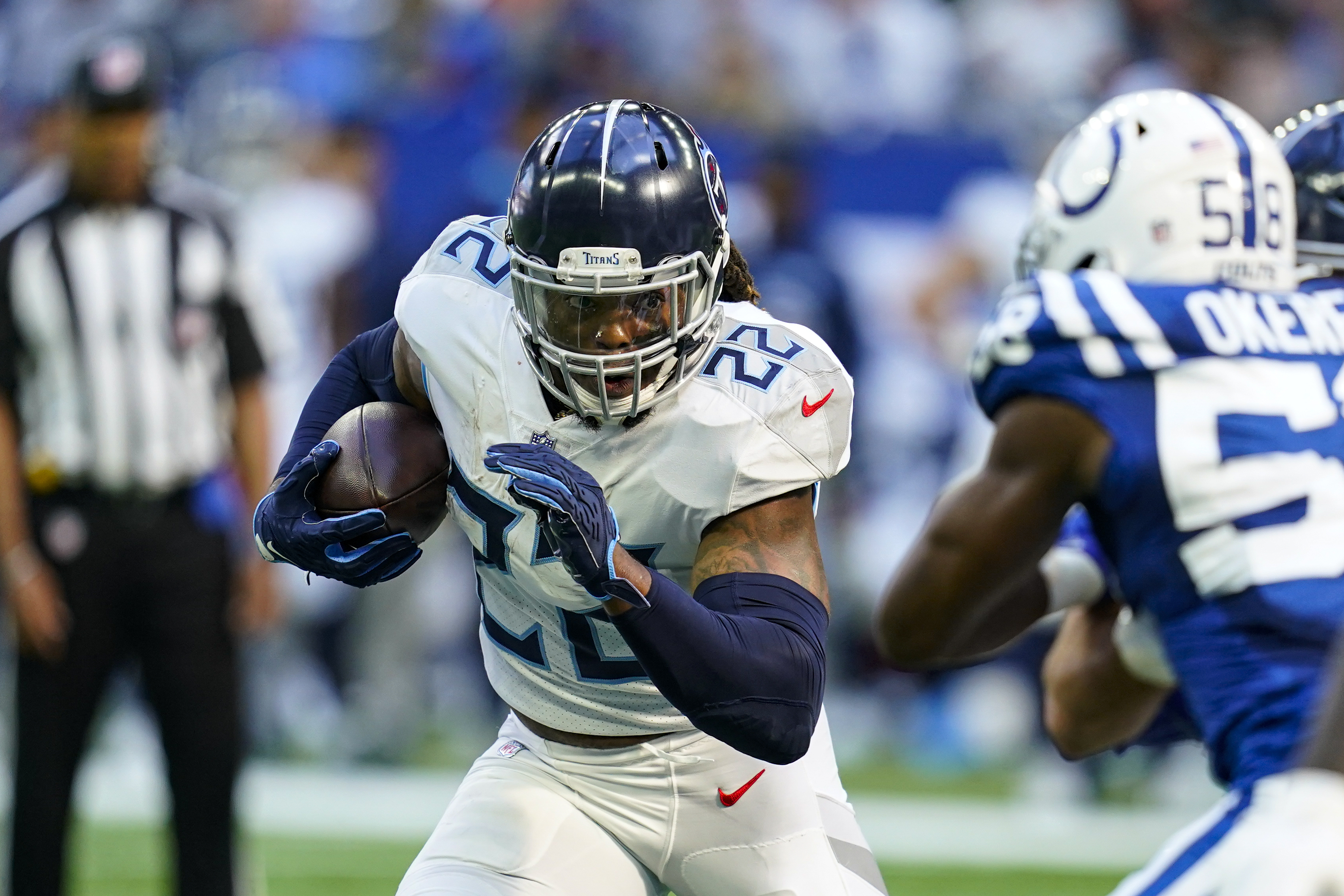 Titans' Derrick Henry may have suffered season-ending injury vs. Colts