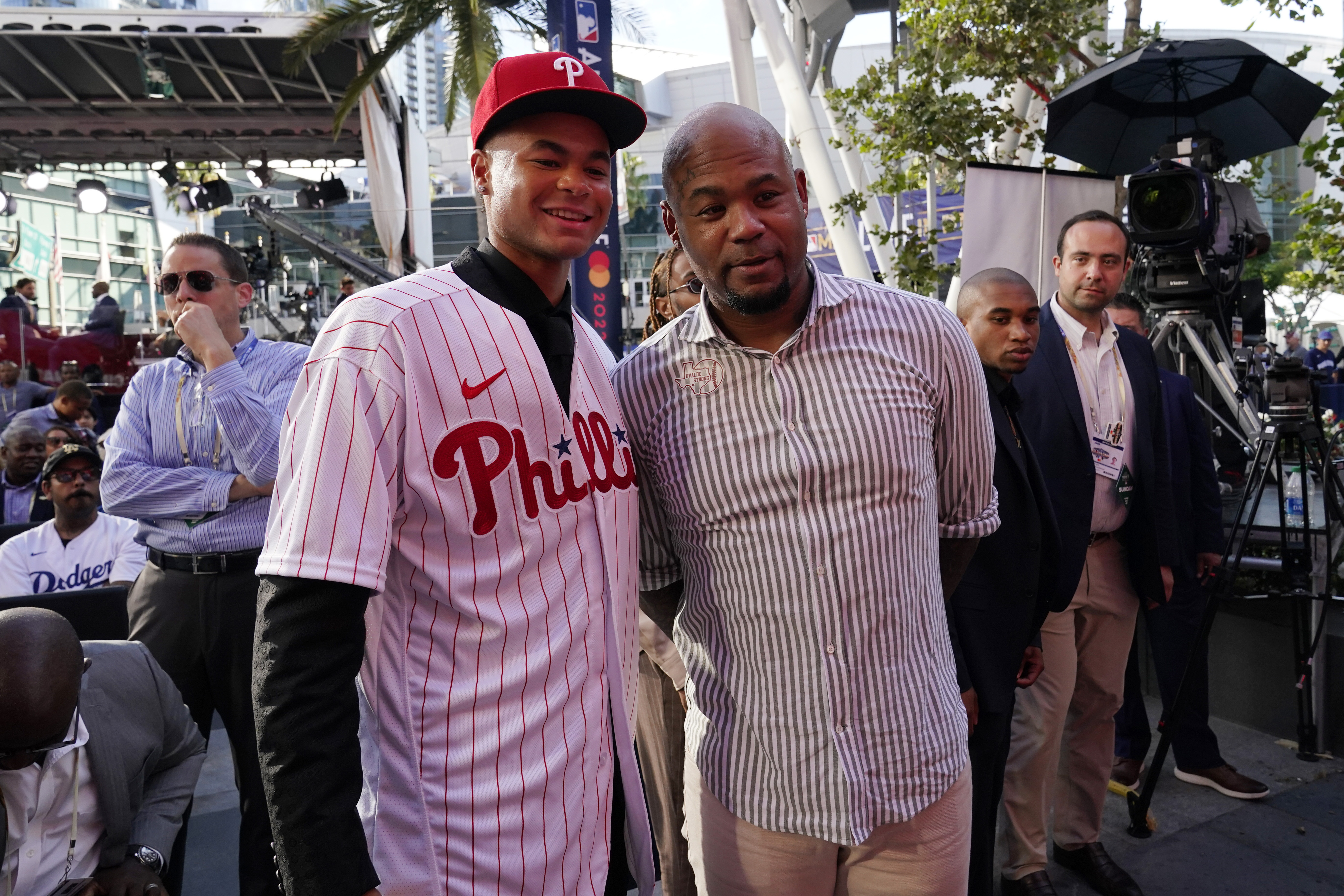 Son of former Ray Carl Crawford to play in All-Star Futures Game