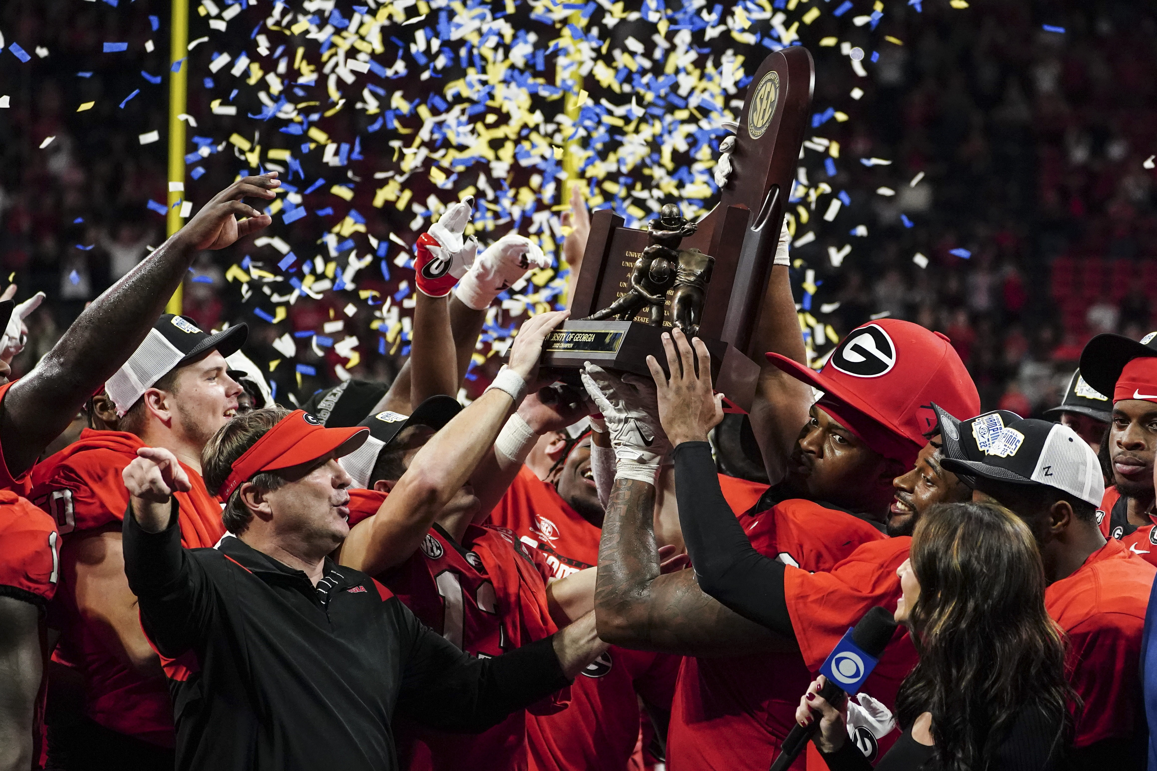 Photos: Georgia beats TCU to win second straight national championship -  The Athletic