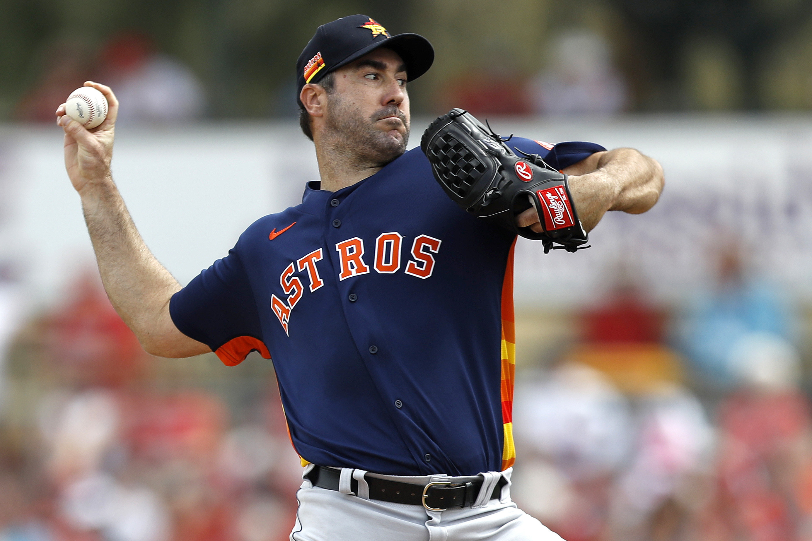 Justin Verlander got the rookie treatment after World Series win