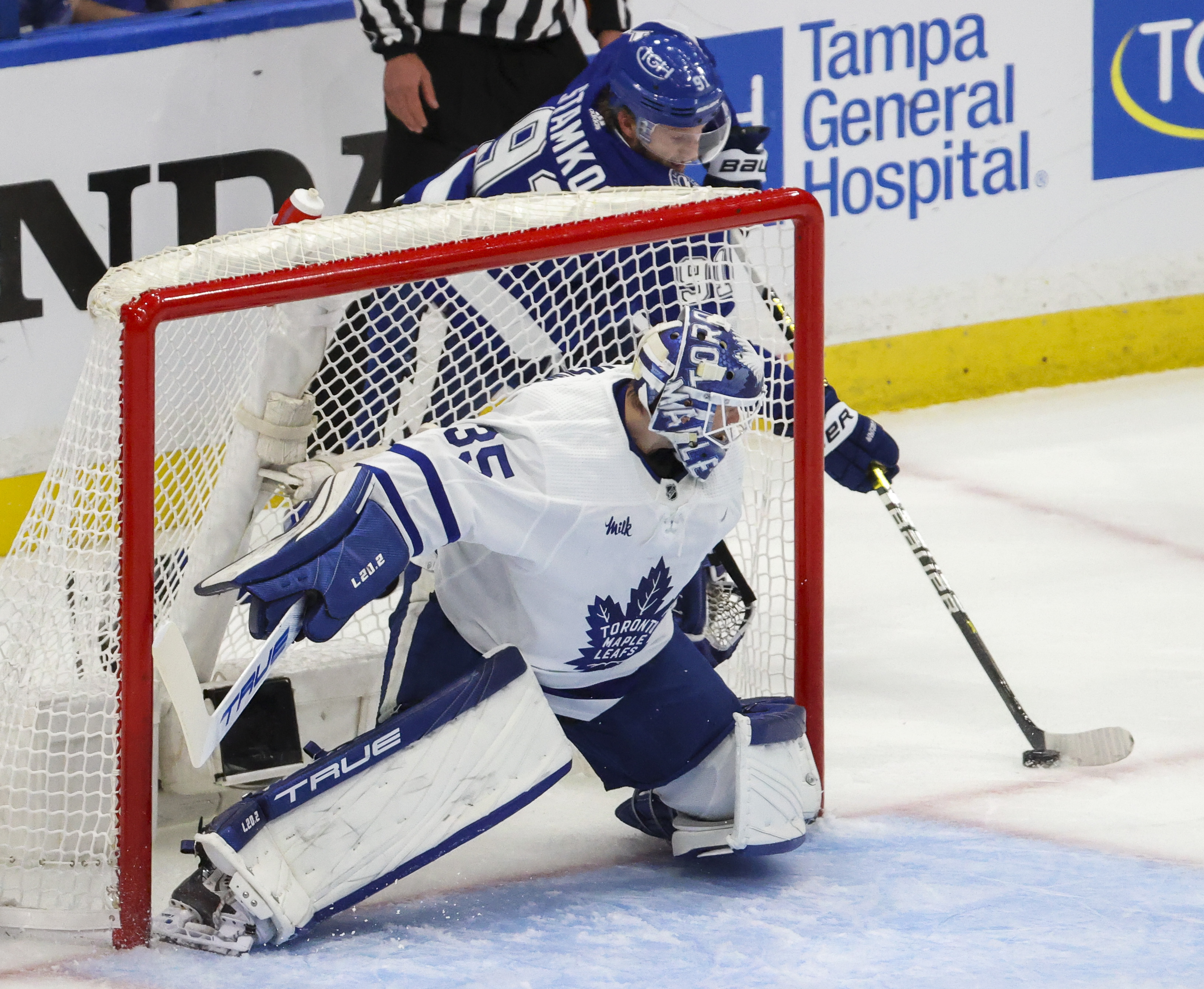 Point scores in OT, Lightning-Maple Leafs head to Game 7 - Seattle