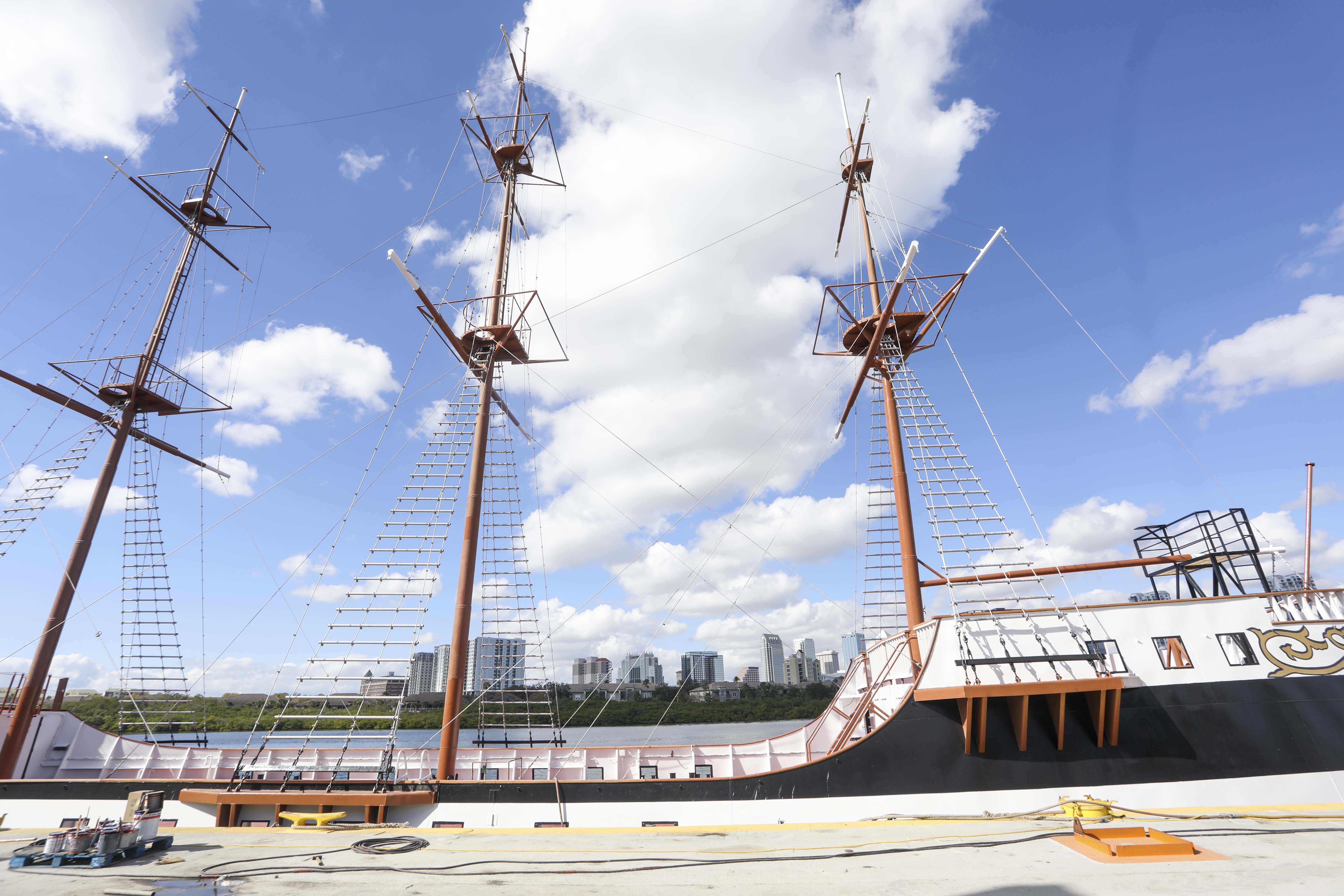 Lost Pearl - Tampa's Pirate Ship Departing From Downtown Tampa