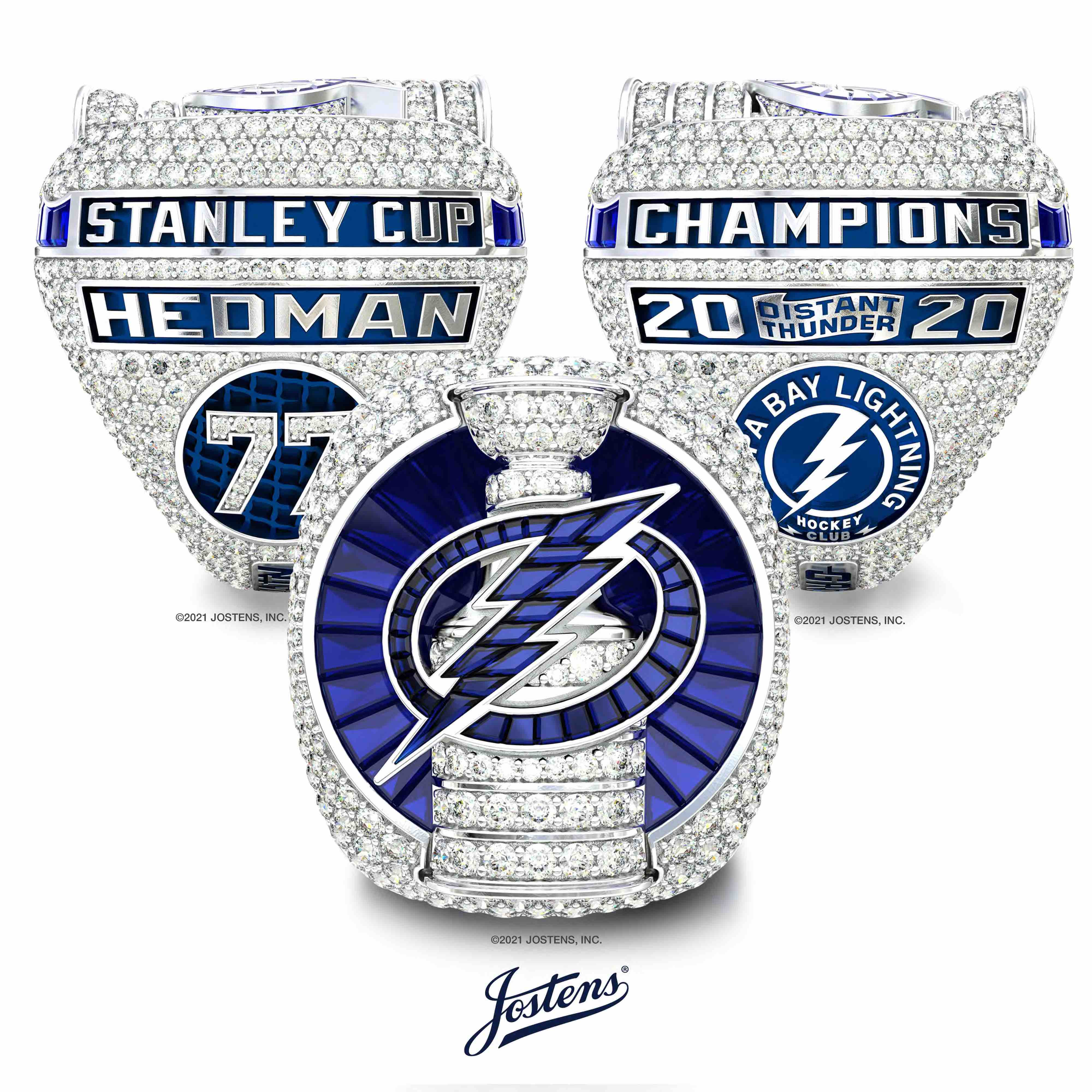 2020 Tampa Bay Lightning Stanley Cup Championship Ring