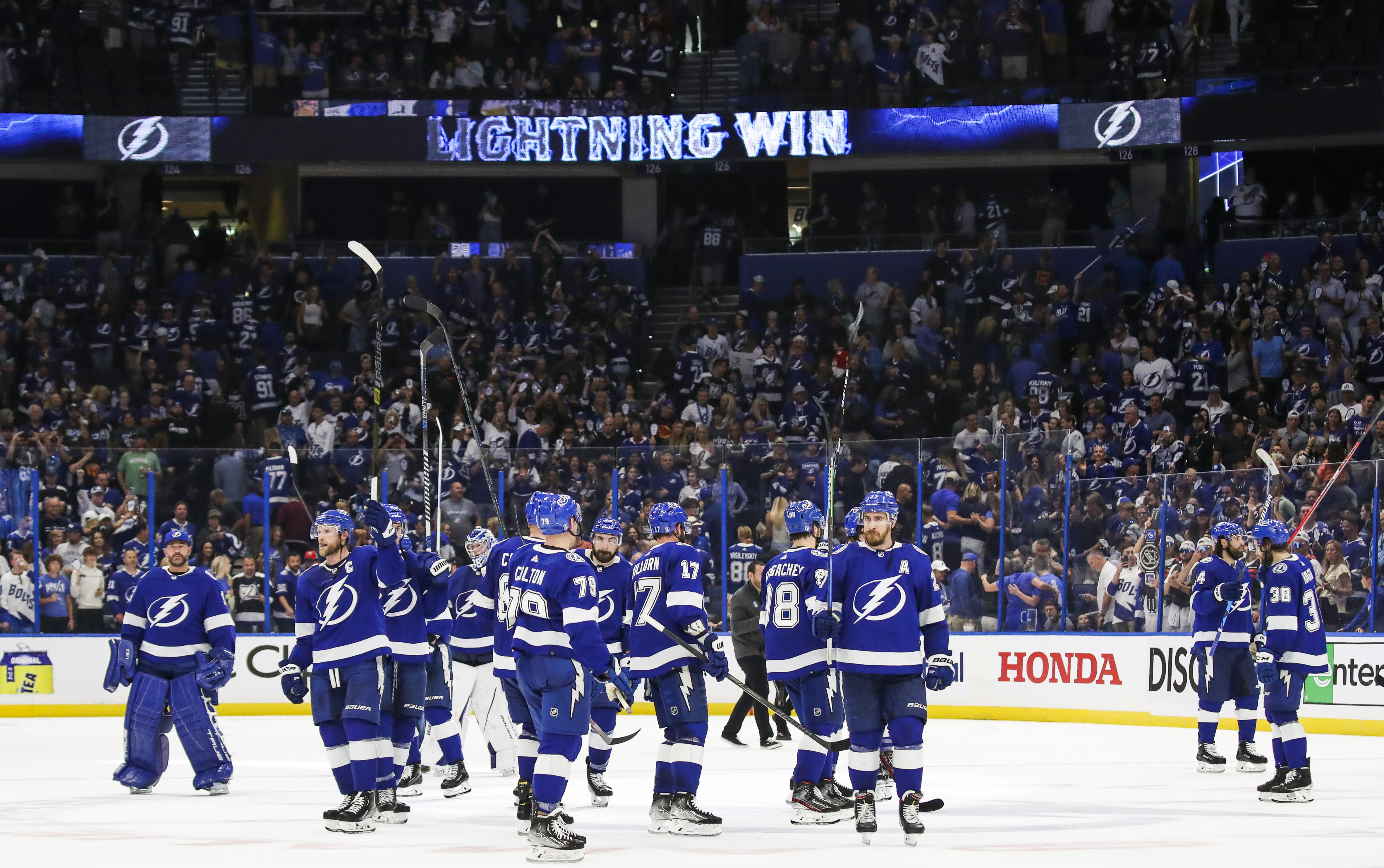 Vasilevskiy yields little as Lightning advance in playoffs National News -  Bally Sports