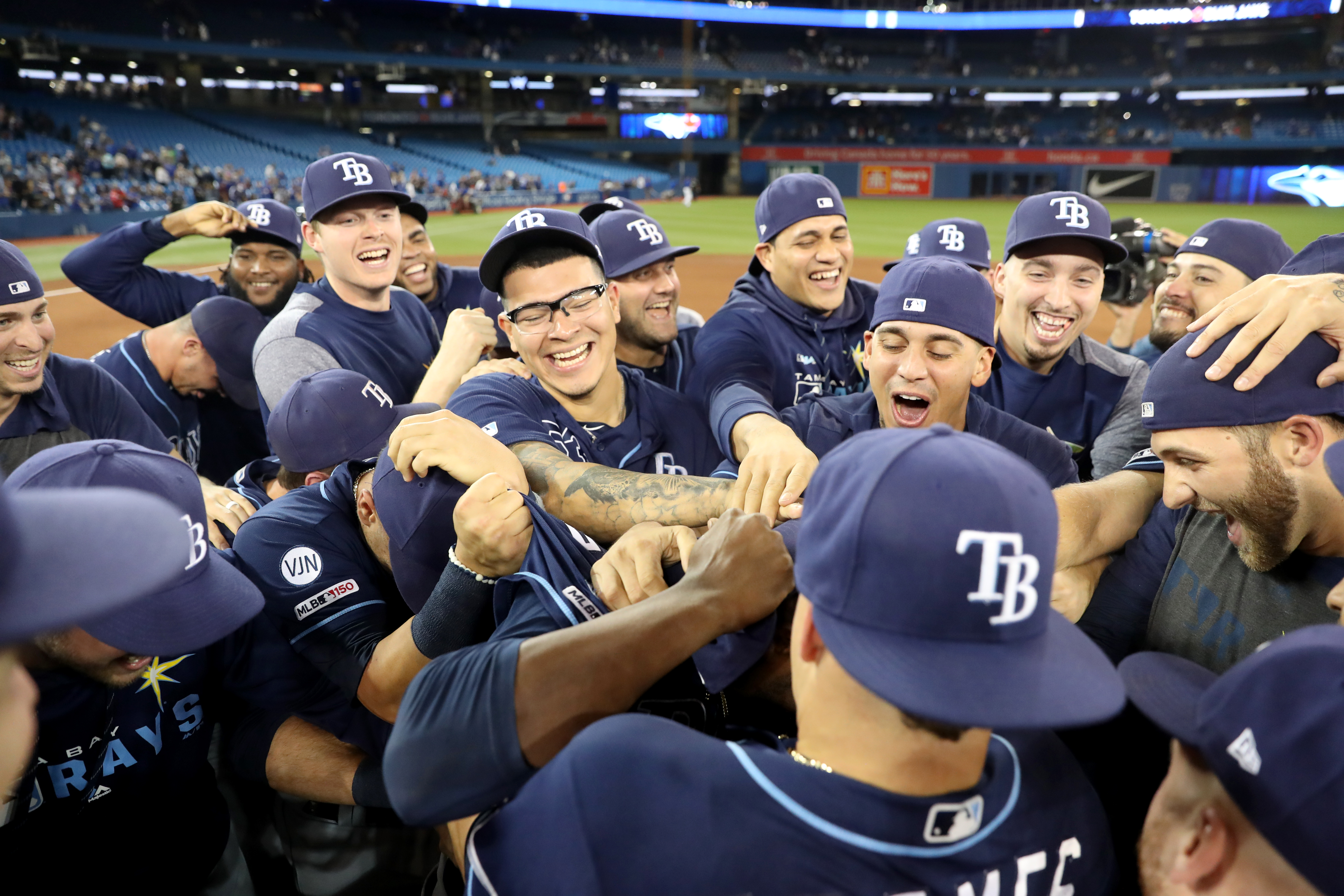 Tampa Bay Rays clinch playoff spot