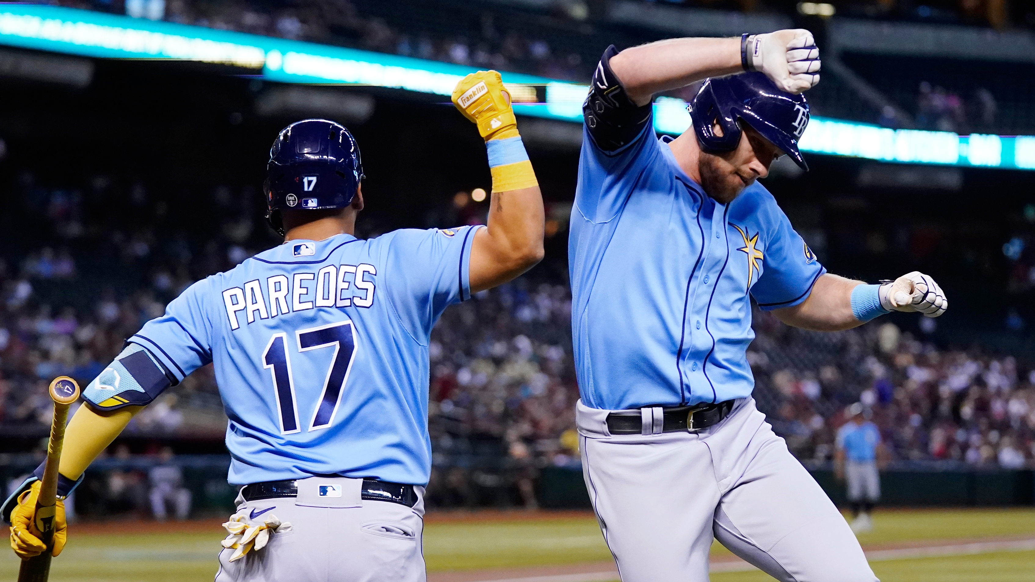 Rays beat Rangers 5-1, keep pace in AL wild-card race