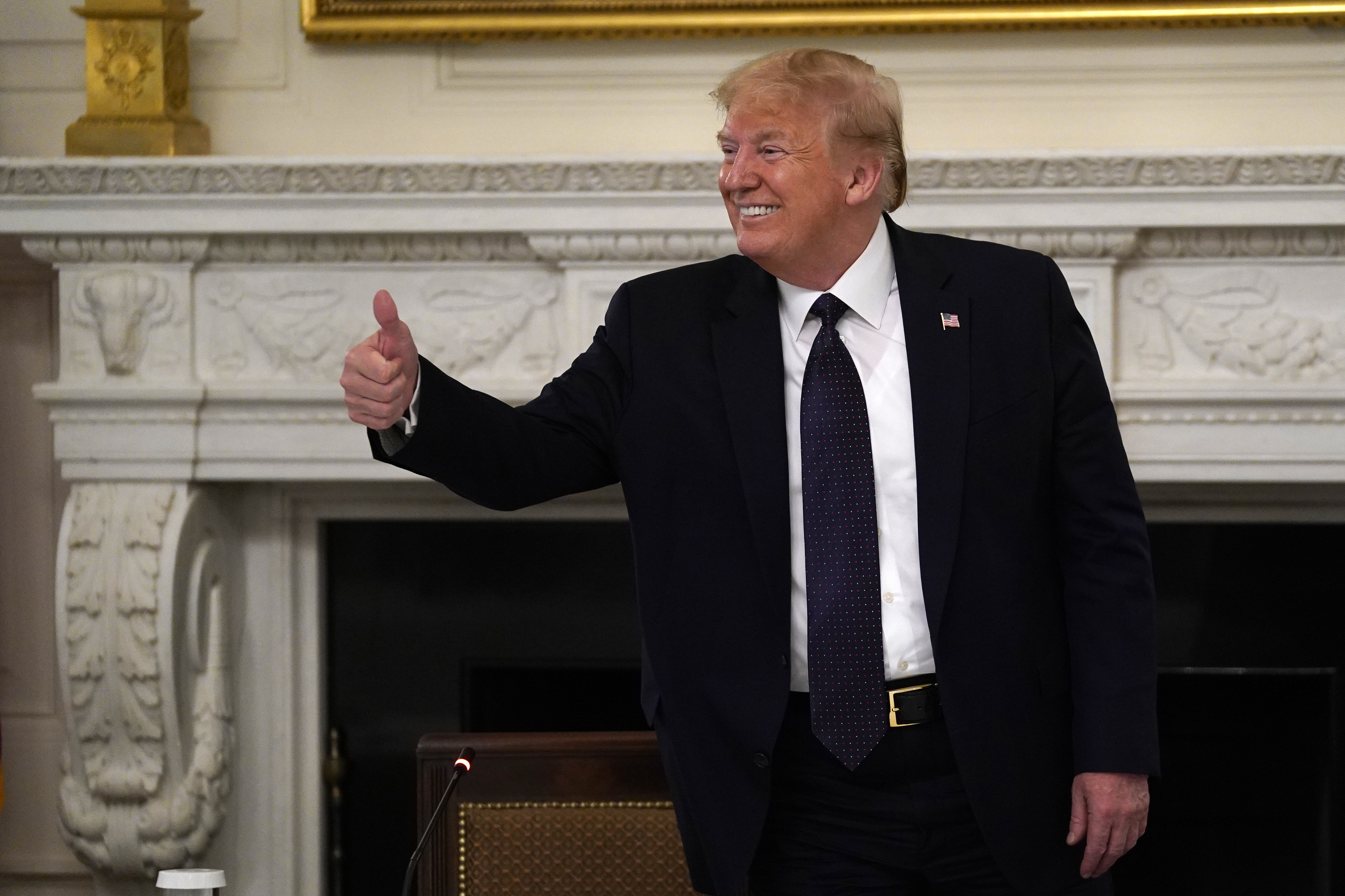 Trump Says He Has Taken Unproven Malaria Drug Hydroxychloroquine