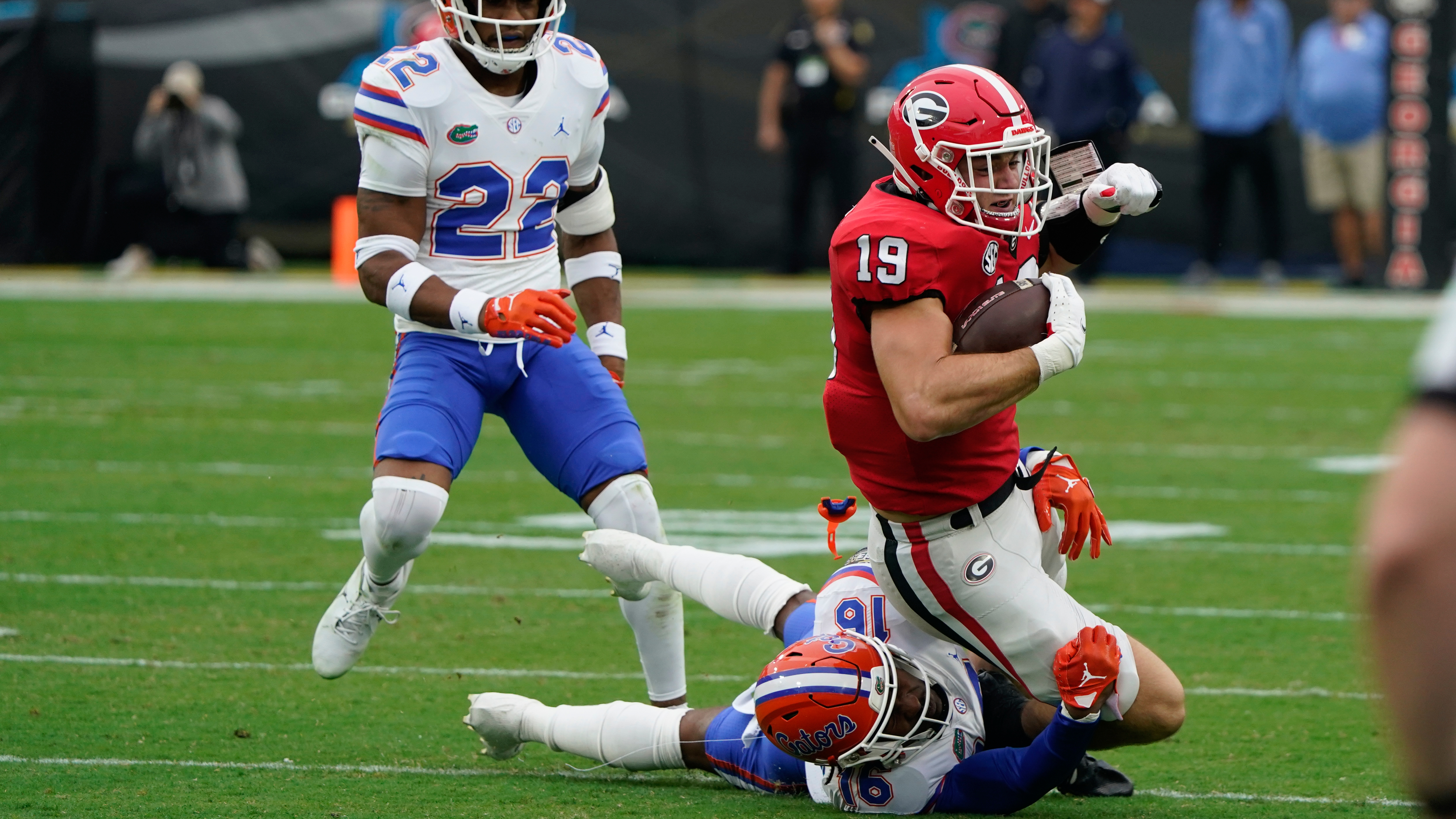 UGA tight end Brock Bowers from SEC Media Days 