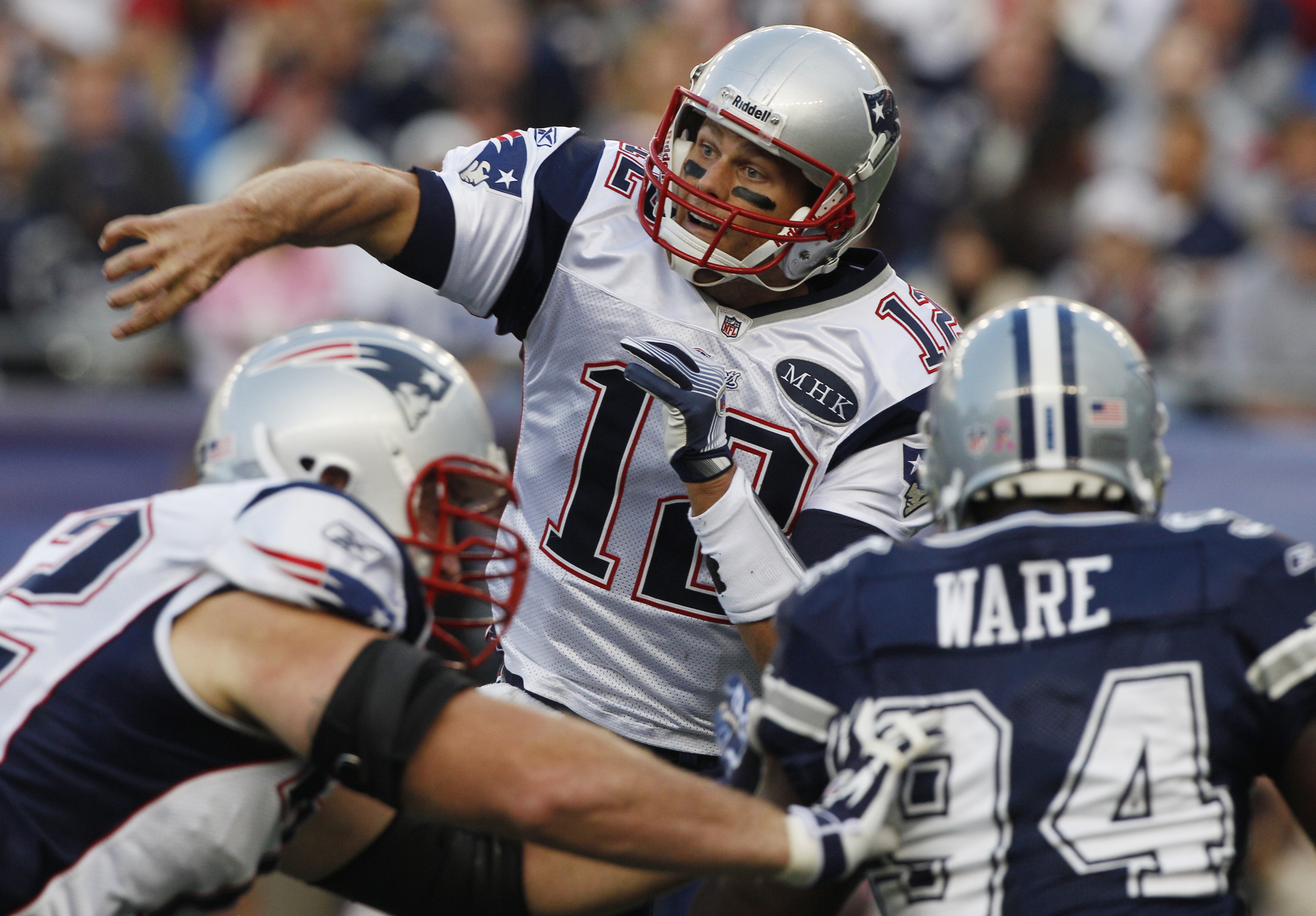 Gillette Stadium, Foxborough, MA - October 16, 2011 - Quarterback