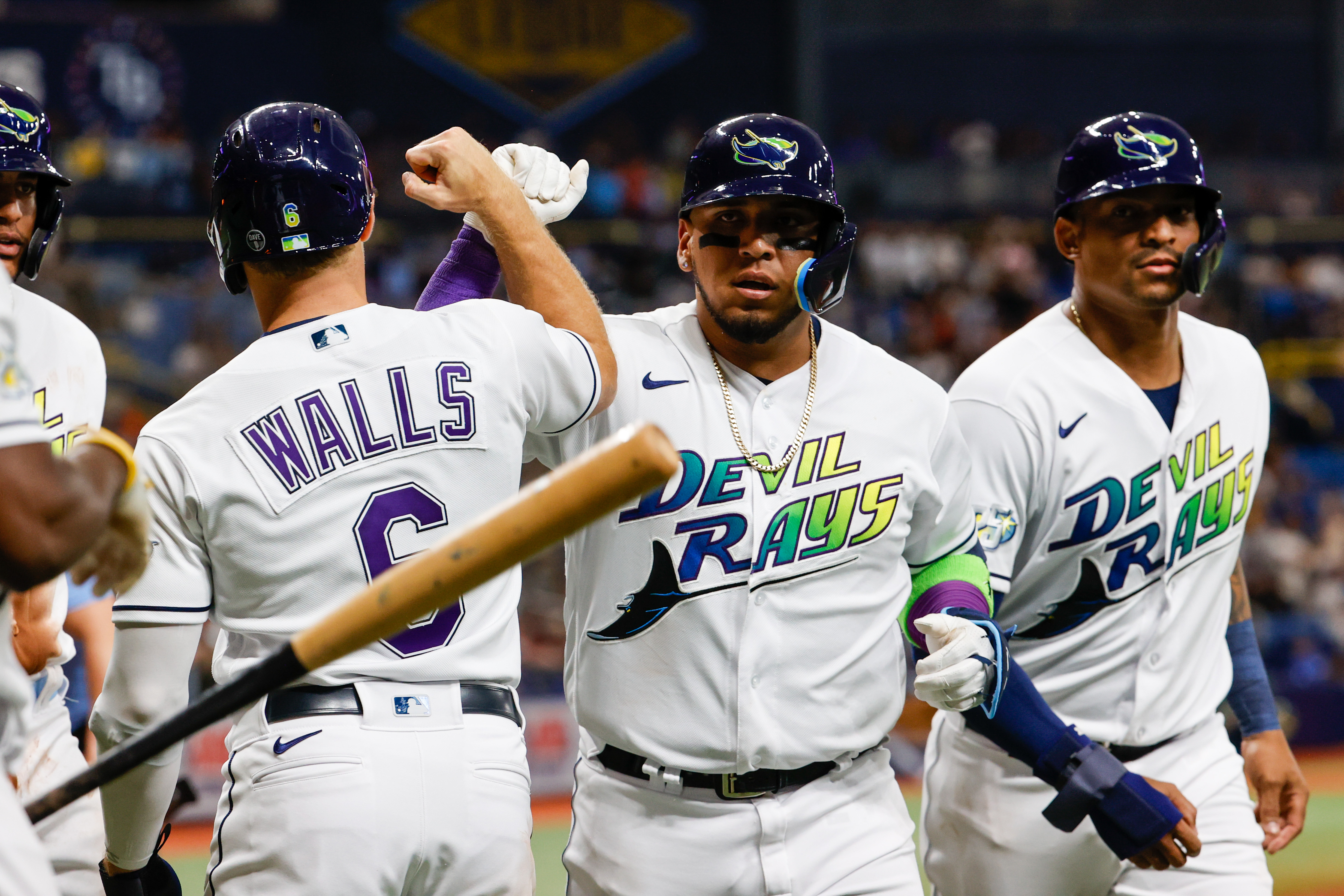 Paredes, Franco homer Rays beat A's 9-5 for 7th straight win - The San  Diego Union-Tribune