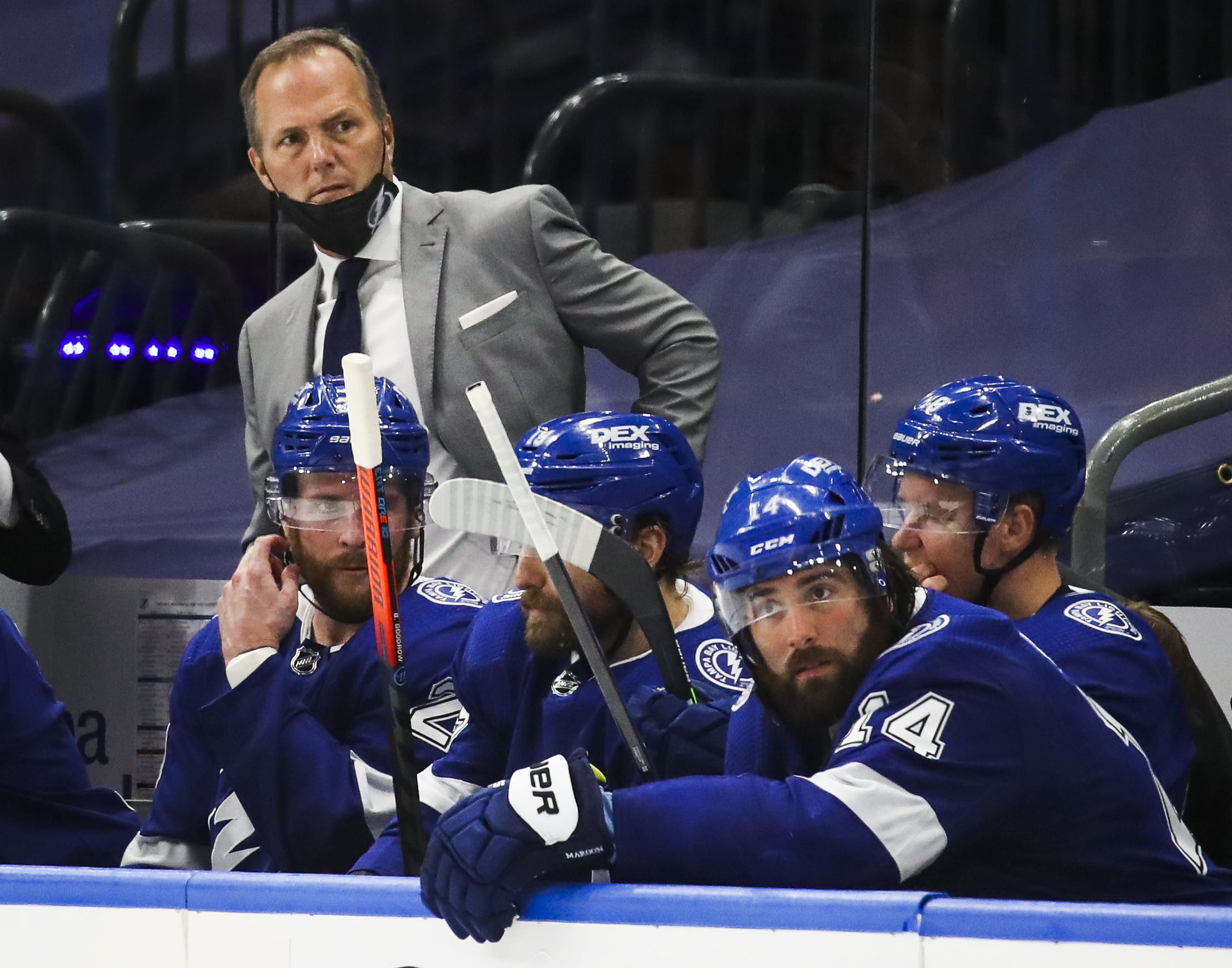 Coach Jon Cooper is confident the Lightning will meet the