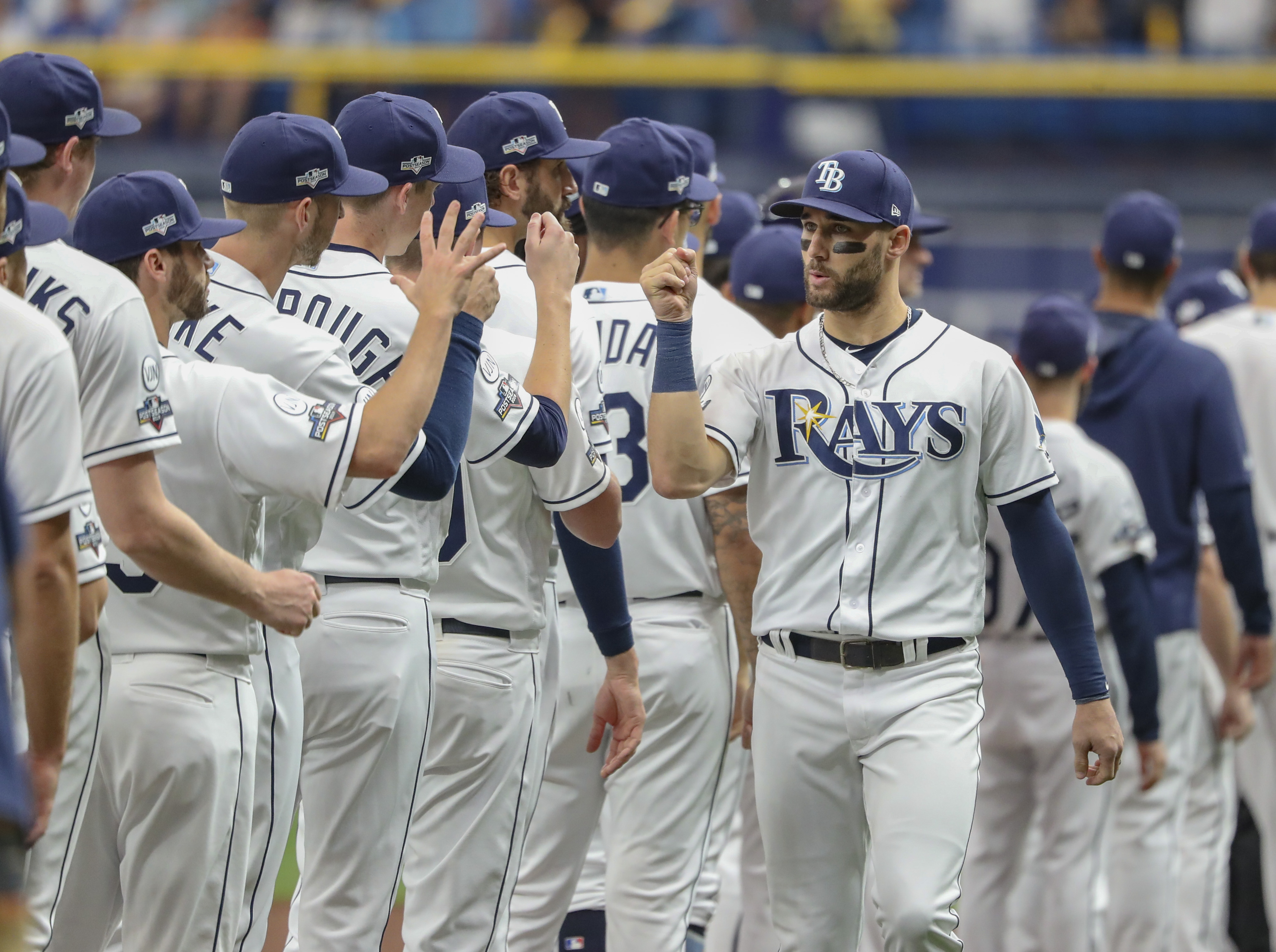 Kevin Kiermaier Outlaw Tampa Bay Rays Majestic 2019 Players