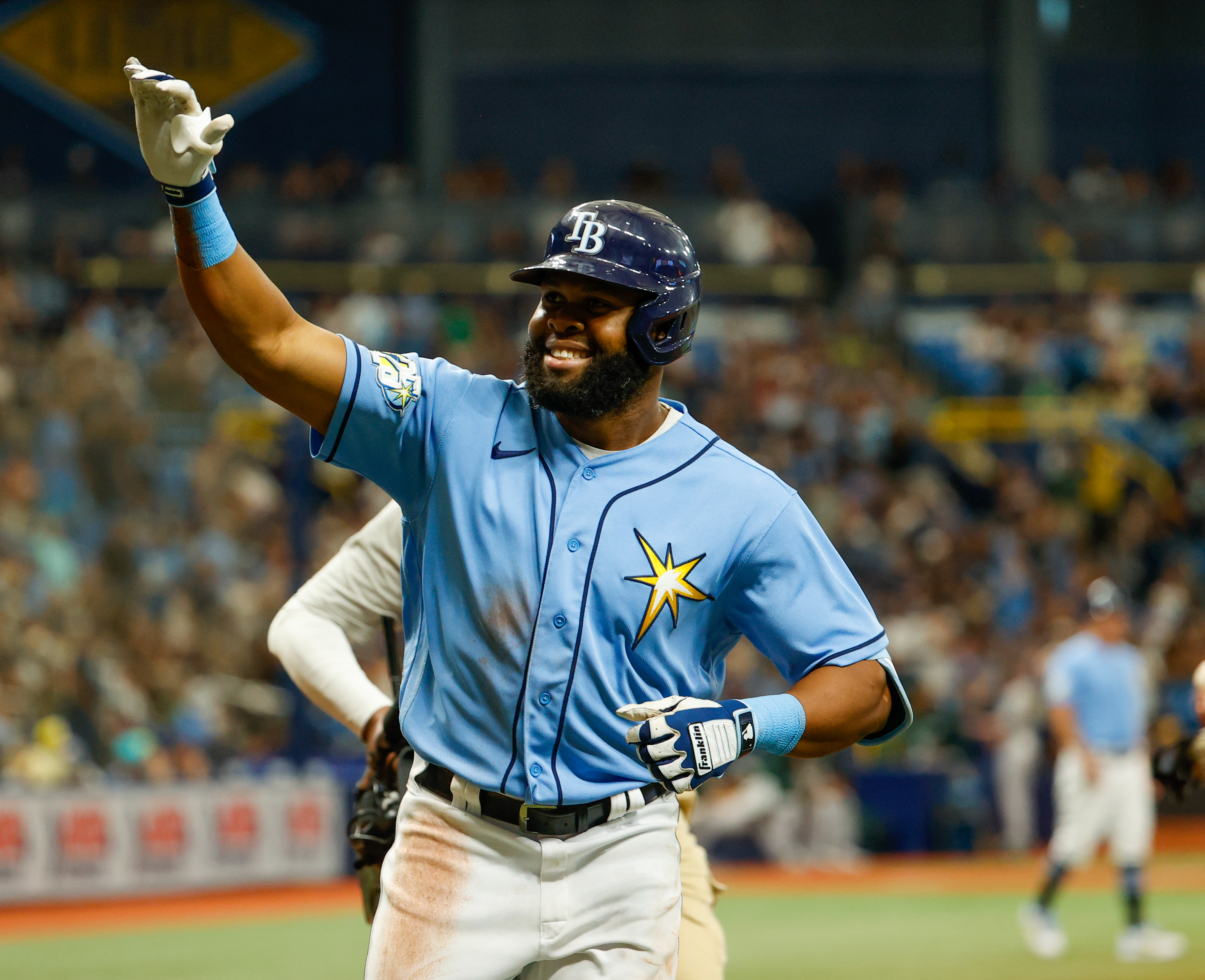 Team Issued Autographed Devil Rays Jersey: Luke Raley