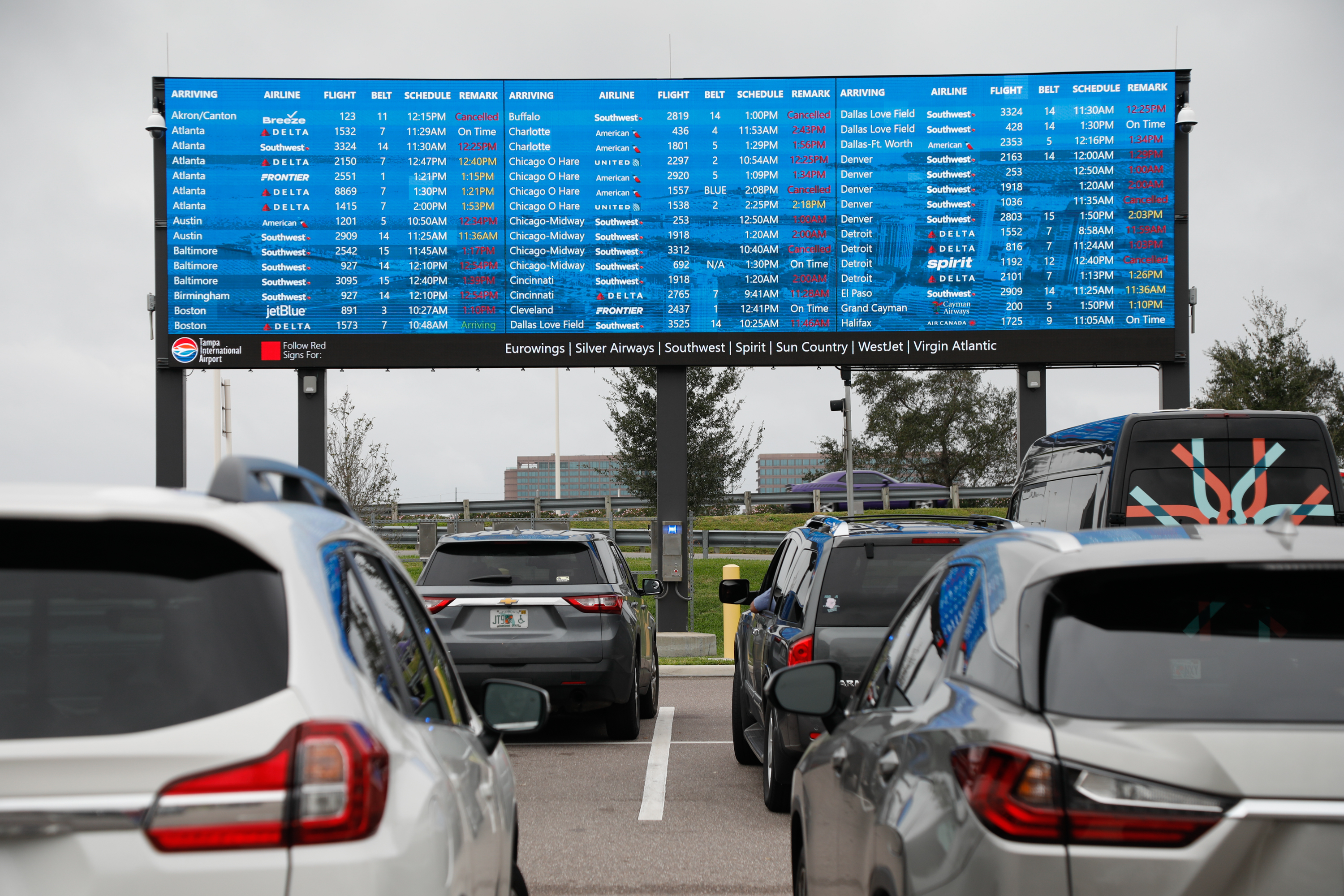 Tampa International Airport closing Tuesday ahead of Idalia