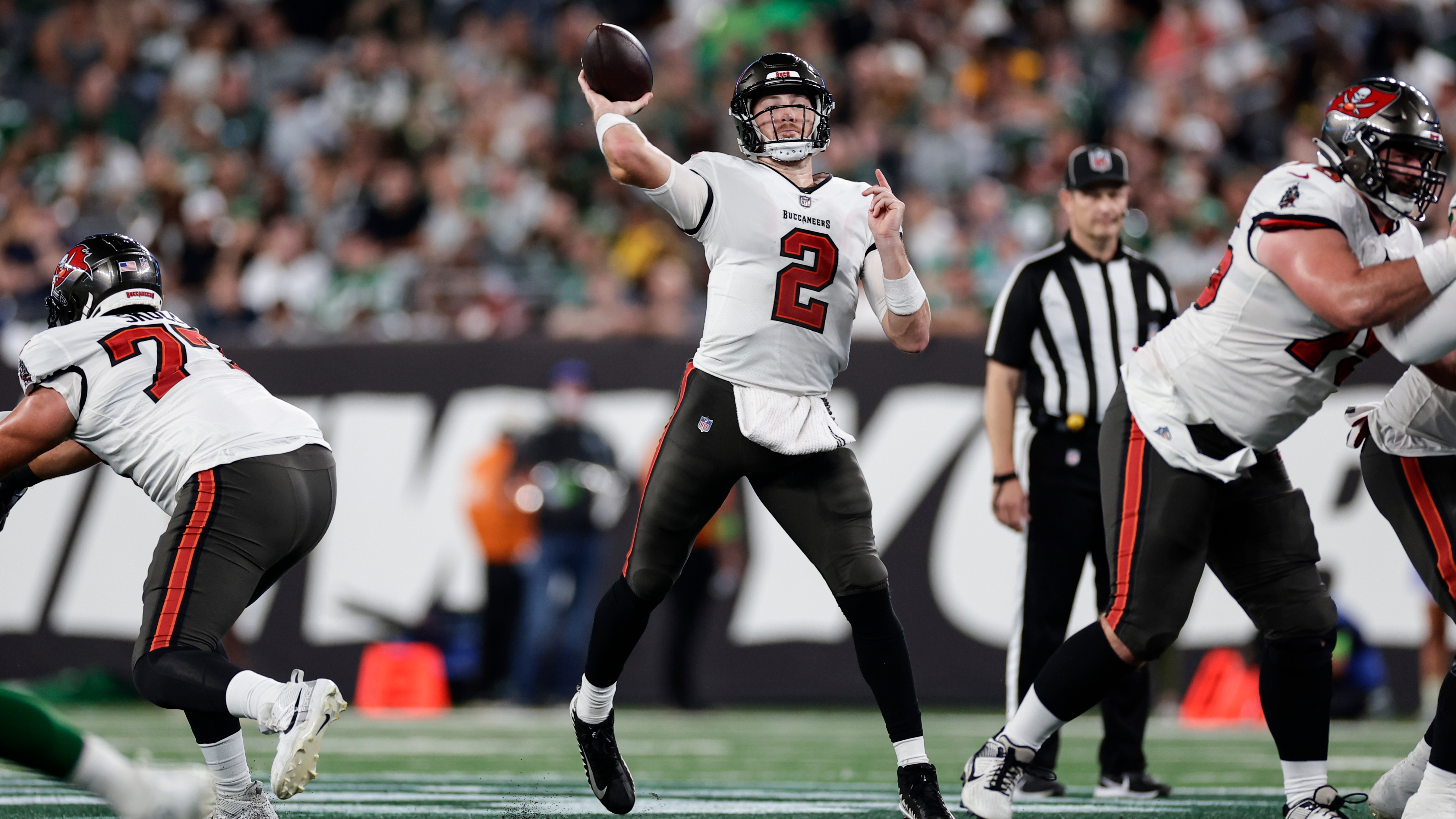 Bucs hold Baker Mayfield out in preseason win over Jets