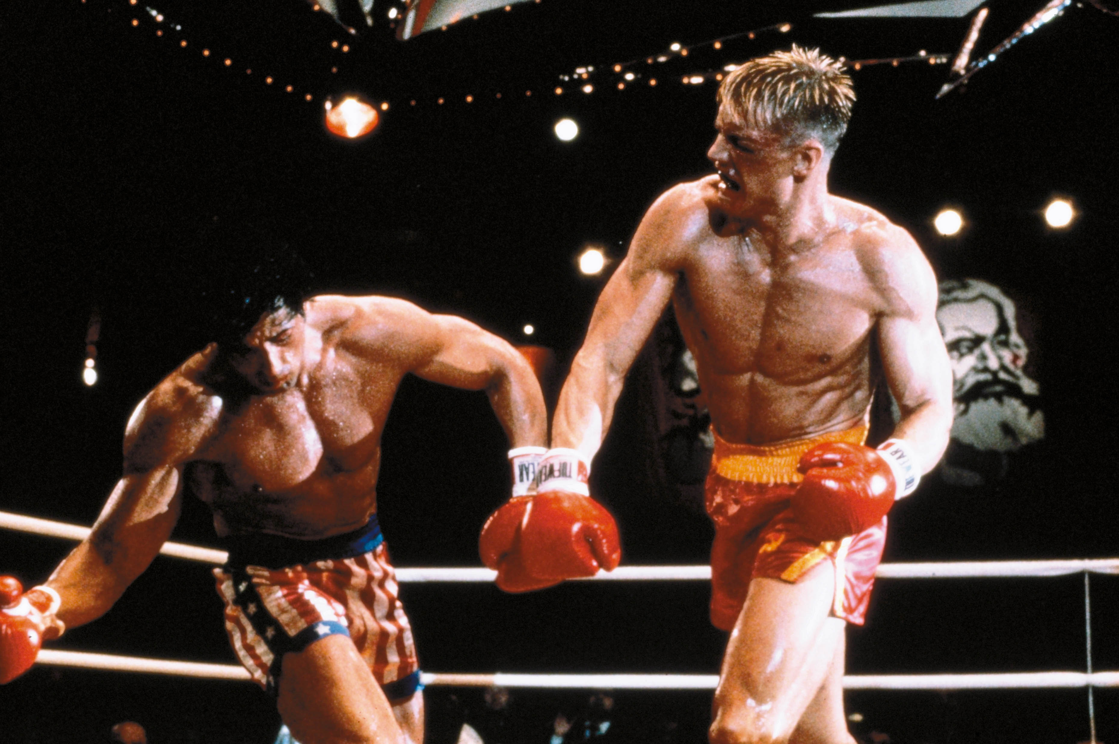 In Rocky IV, how was Rocky Balboa able to come out of his match