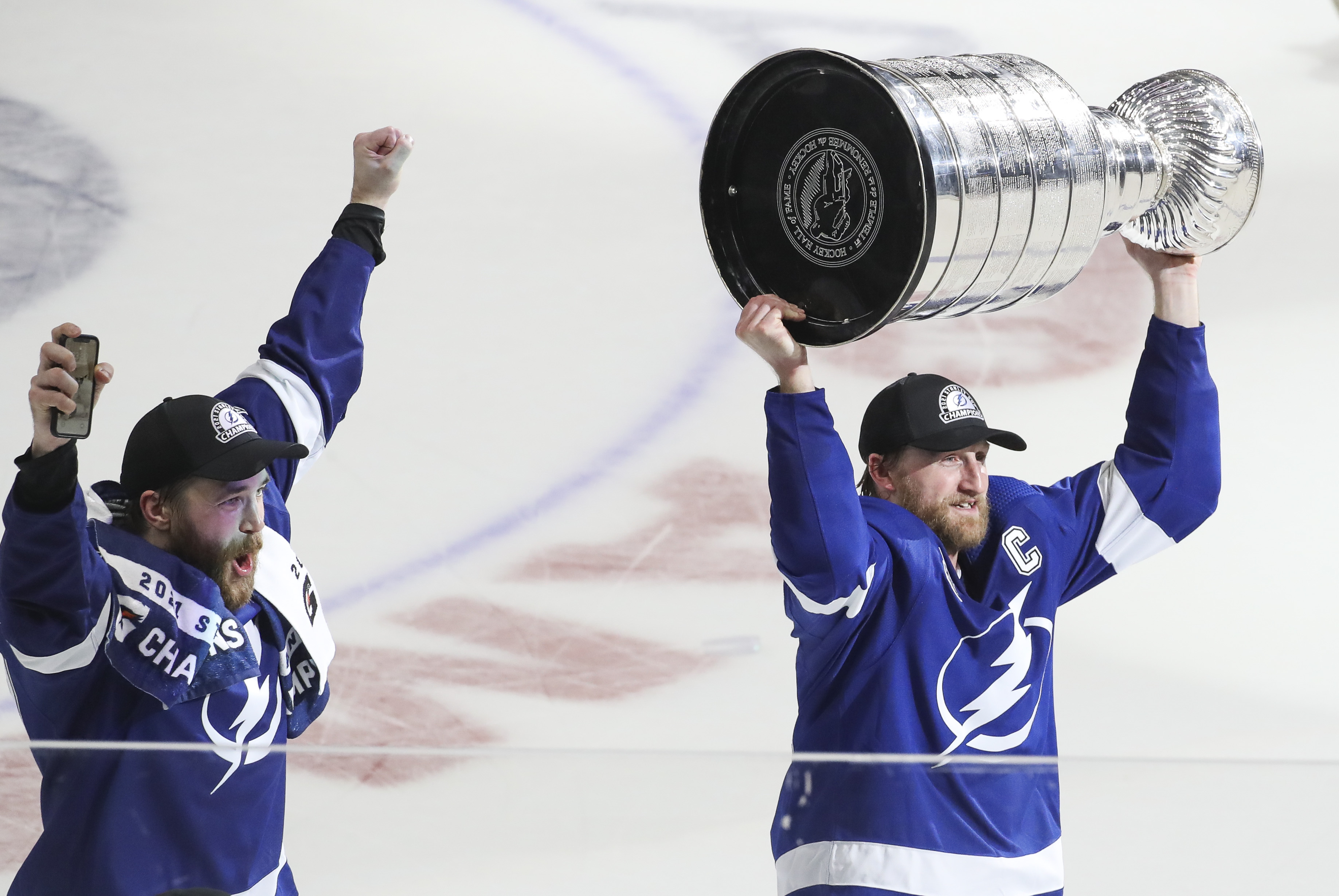 NHL: Stanley Cup 2021 Champions - Tampa Bay Lightning [Blu-ray/DVD]