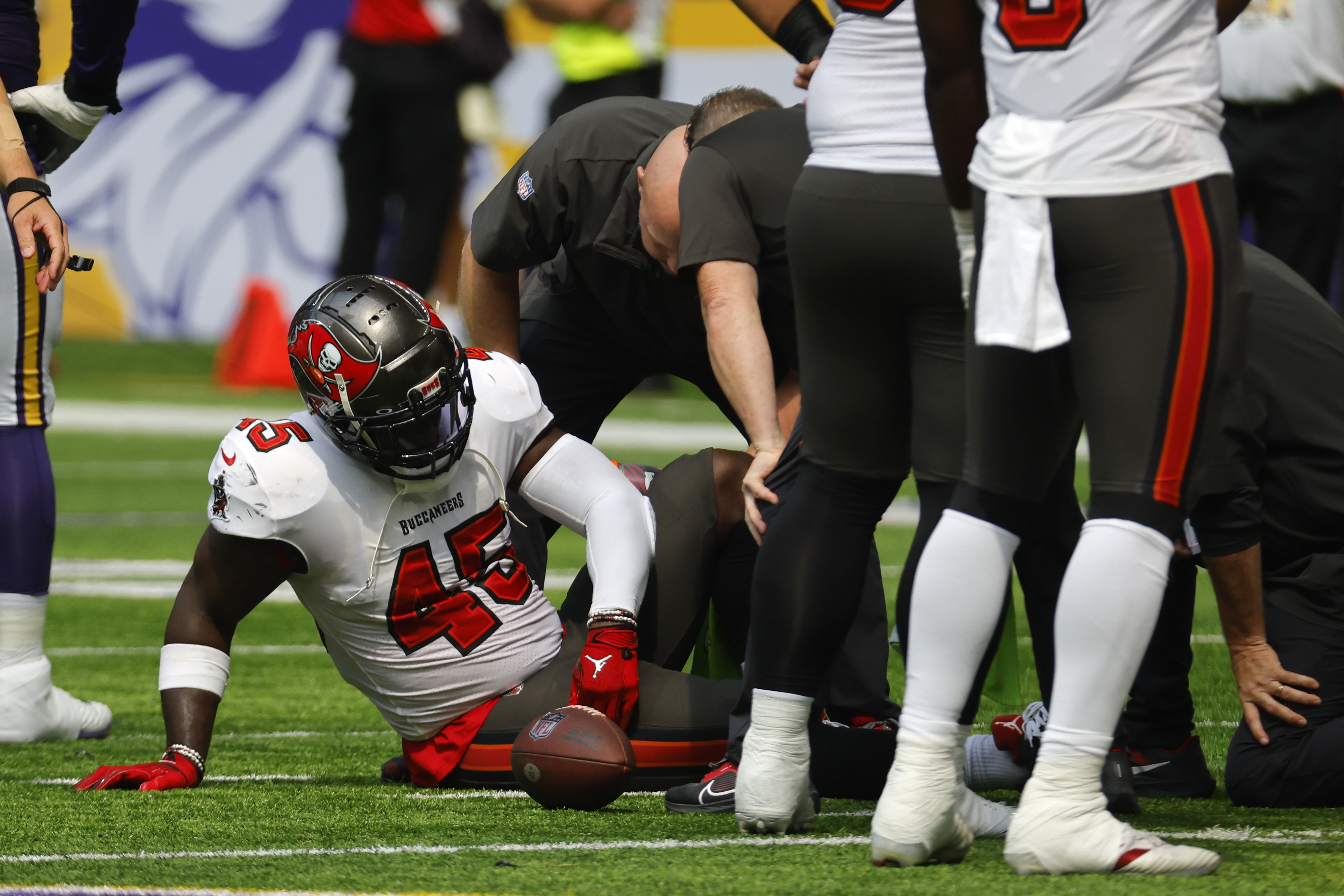 Tampa Parties Once More and Vita Vea Is Smack in the Middle of It