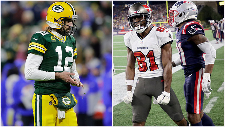 Antonio Brown-Aaron Rodgers COVID-19 Punishment Disparity After Suspension