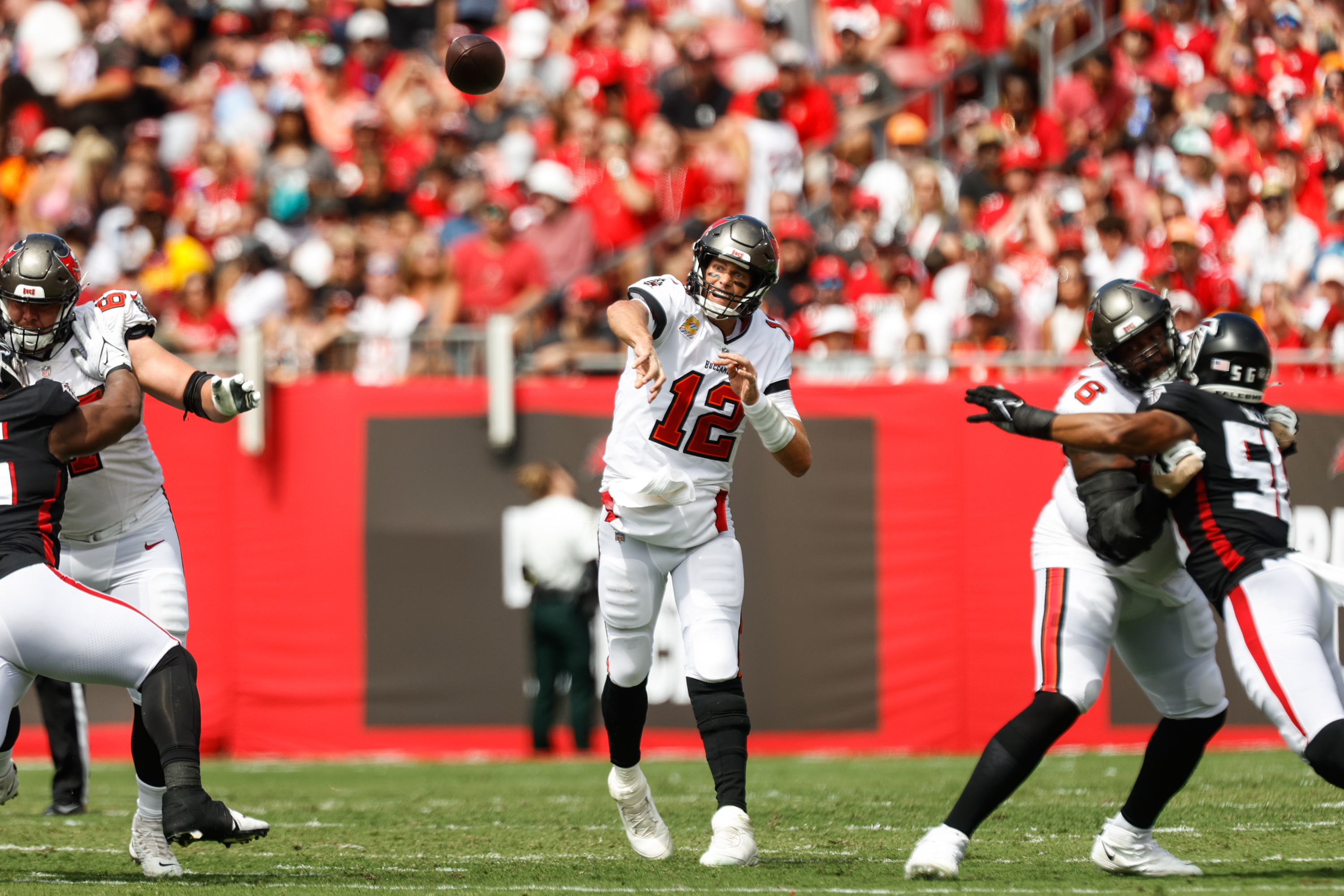 Tom Brady's mistake-prone Buccaneers debut shows competent