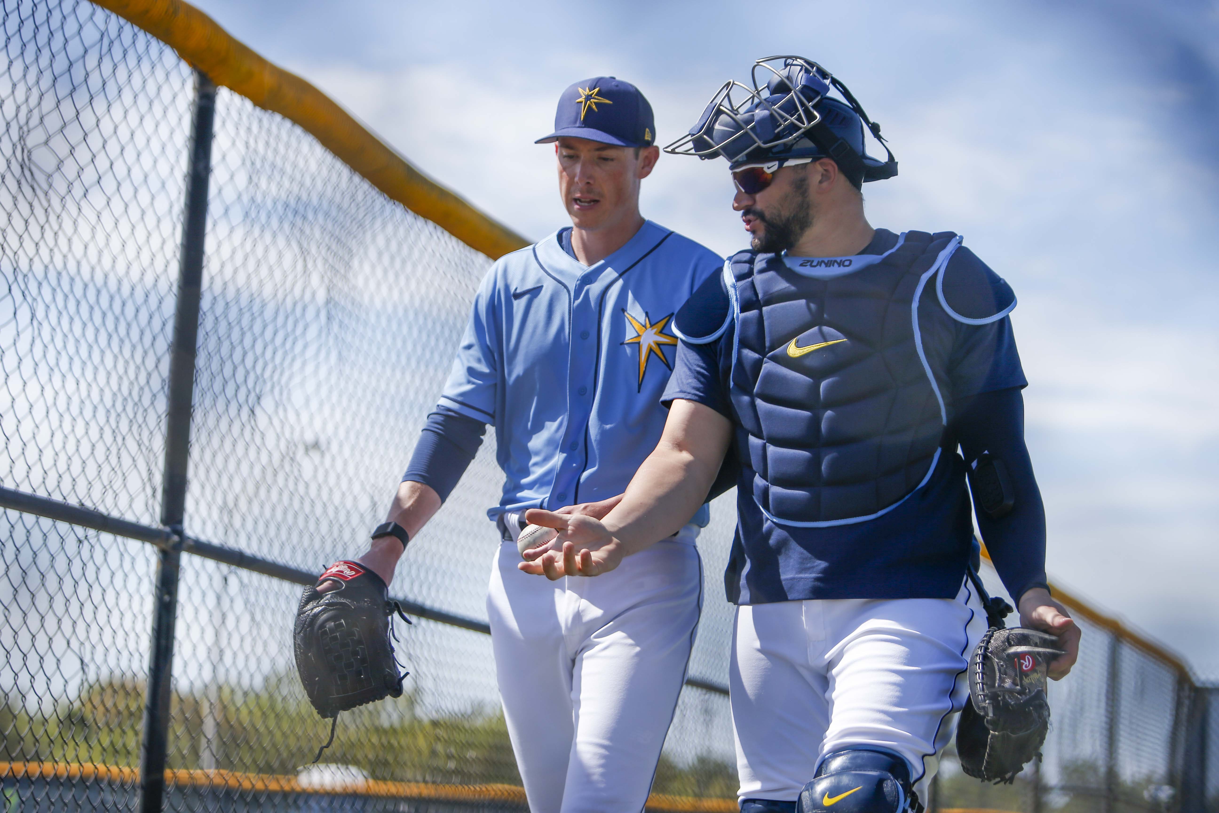 Tamp Bay Rays catcher and Cape Coral native Mike Zunino homers in