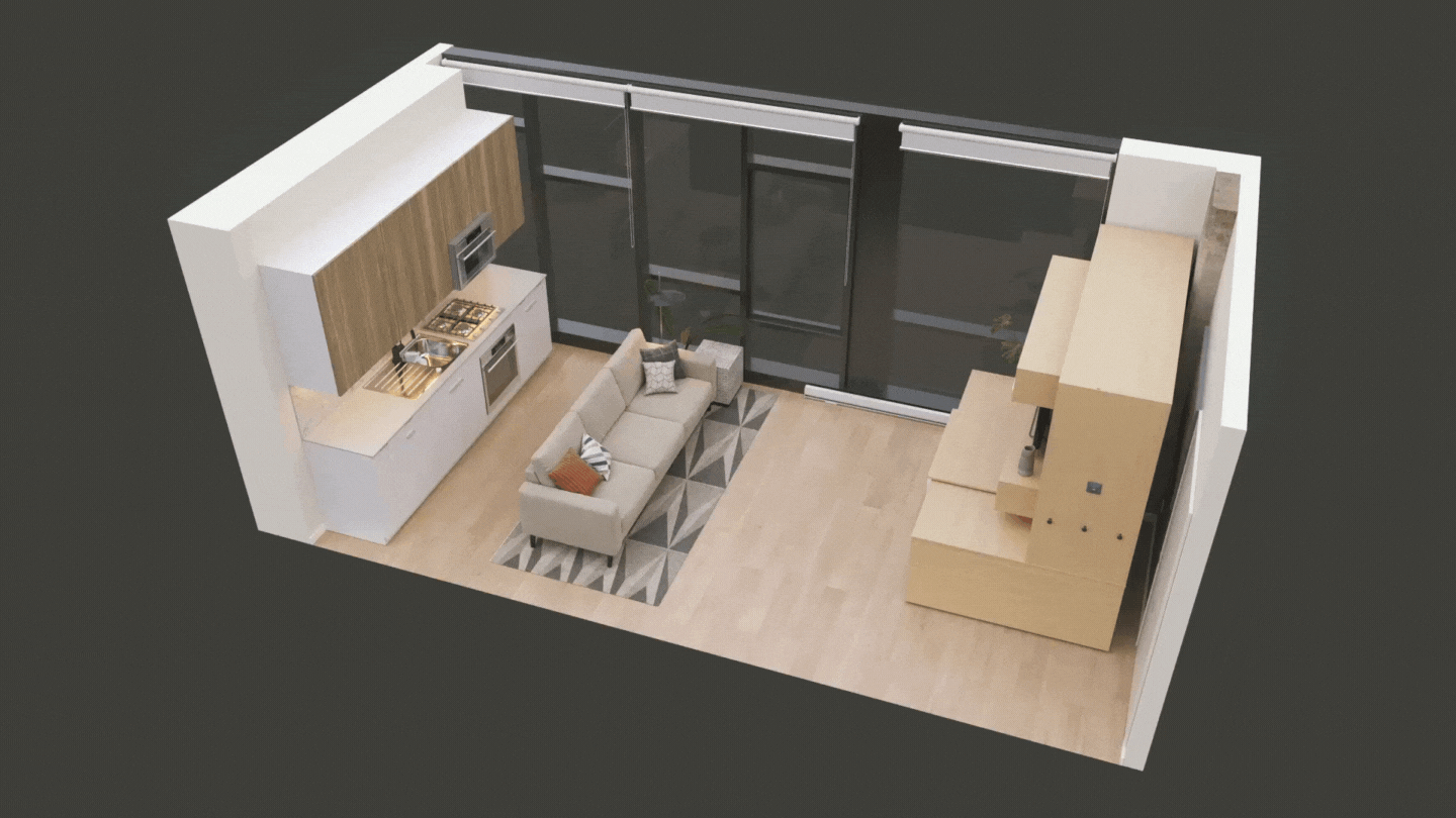 As Tampa Bay gets more expensive, micro apartments with robotic furniture  are coming, image size:1440x810