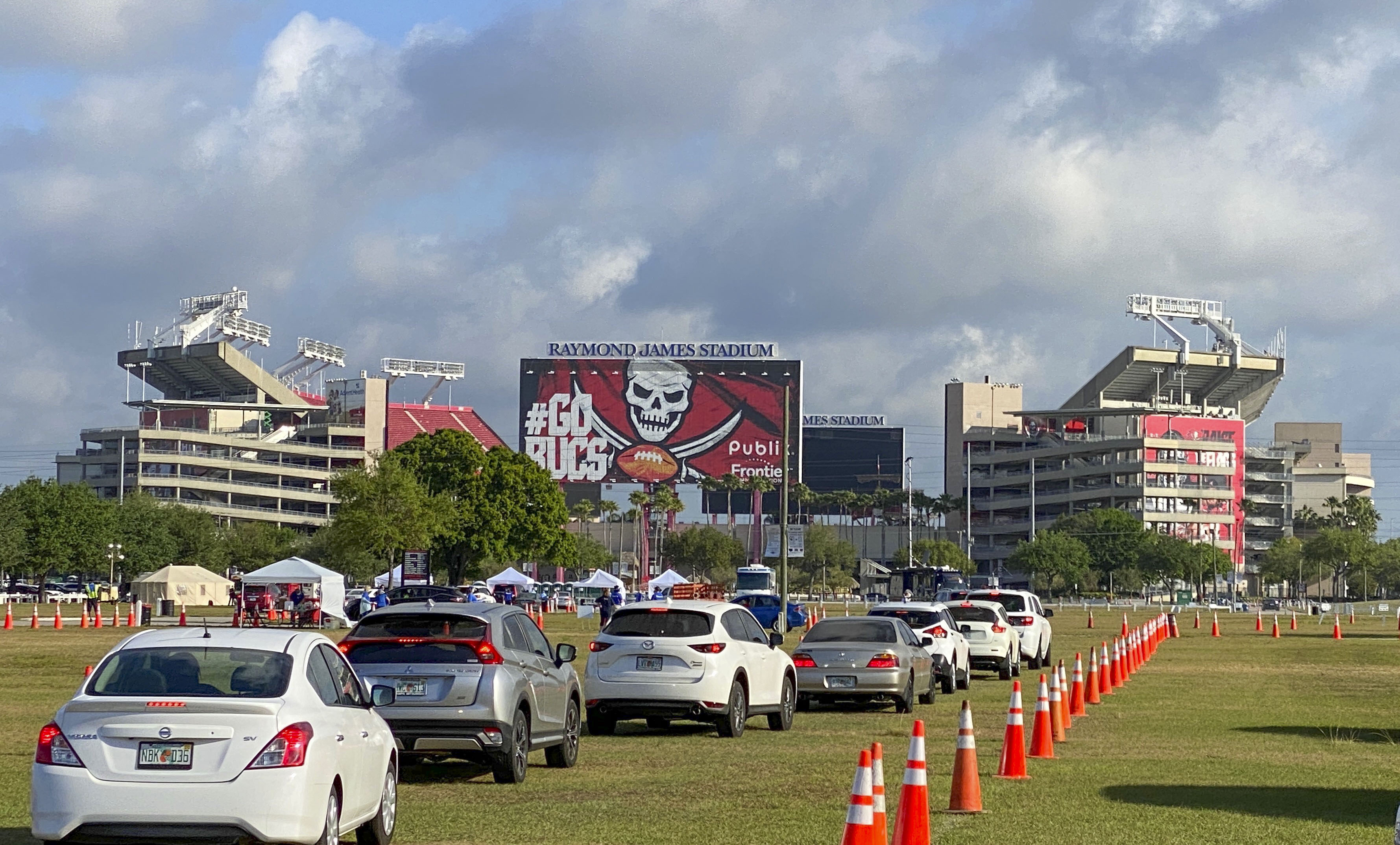 Coronavirus New Jersey: Drive-Thru Testing Site Opens At Surf Stadium In  Atlantic City - CBS Philadelphia