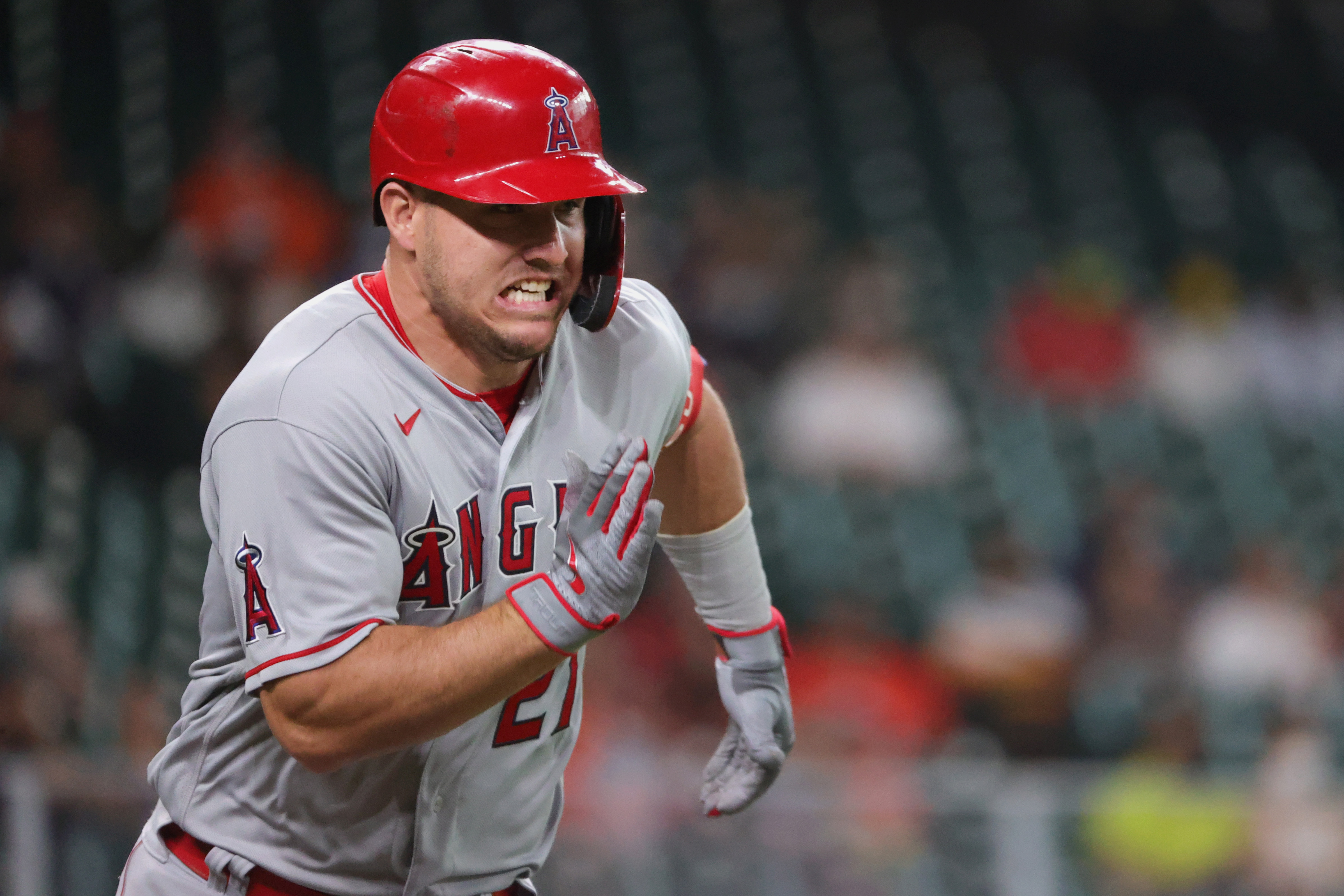 Mike Trout, sidelined with back issues, says 'career is not over