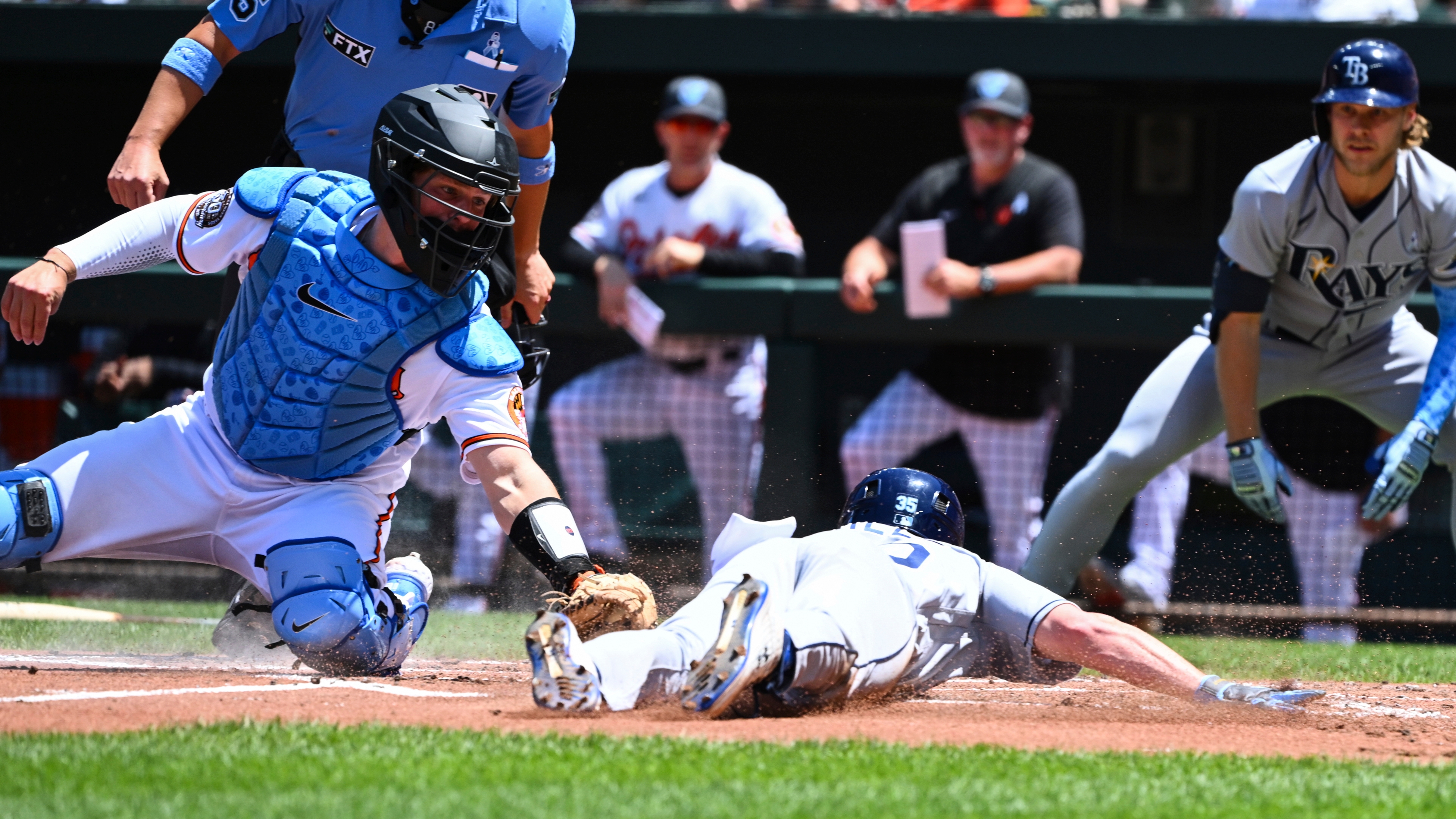 Rays lose to Orioles but remain in first place thanks to Yankees' loss