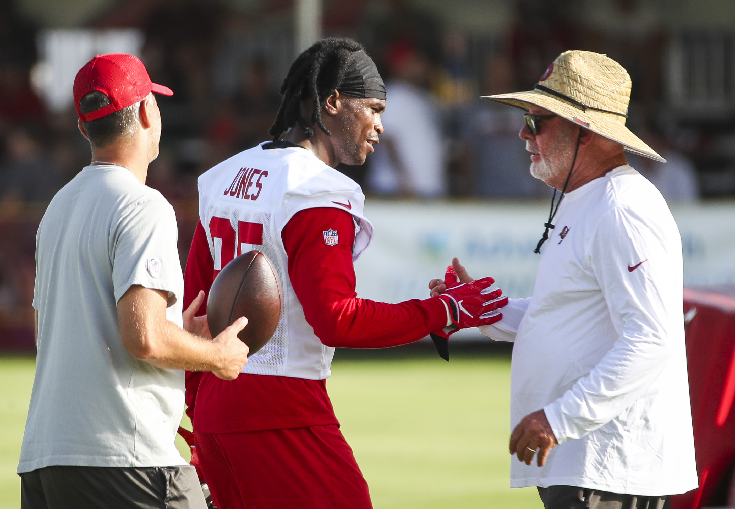 Julio Jones a main attraction on Day 2 of Bucs training camp