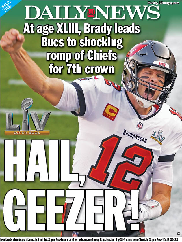 Tampa Bay newspaper dubs area 'Titletown' following Buccaneers' Super Bowl  win