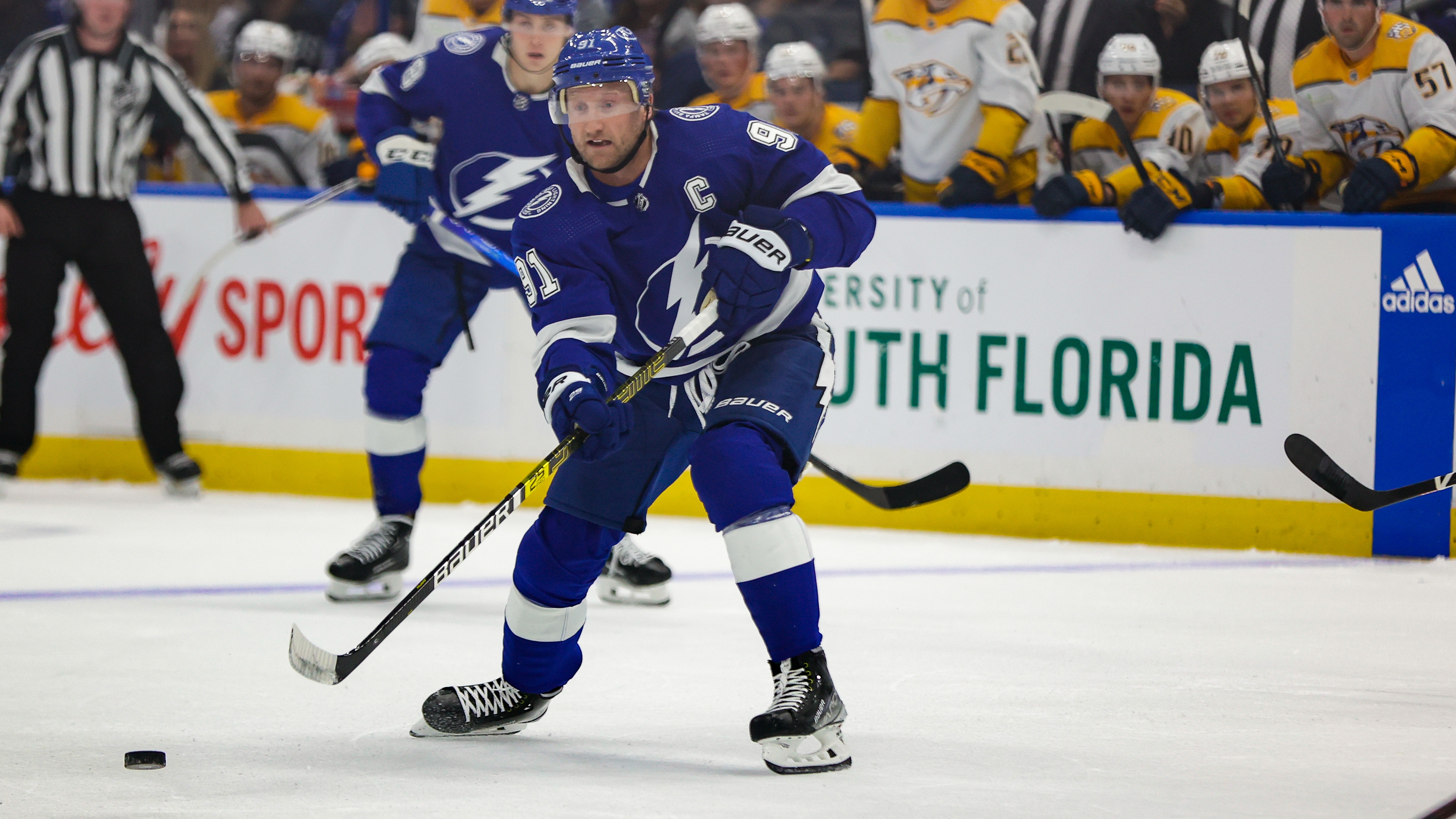Tampa Bay Lightning: Is Steven Stamkos playing tonight? Signs says yes.