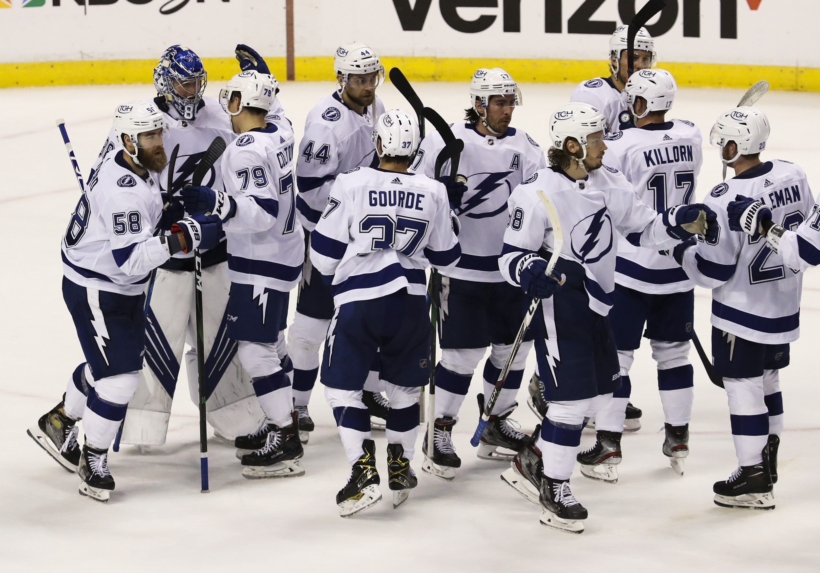 Erik Cernak Tampa Bay Lightning Adidas Authentic Hockey Fights Cancer Jersey